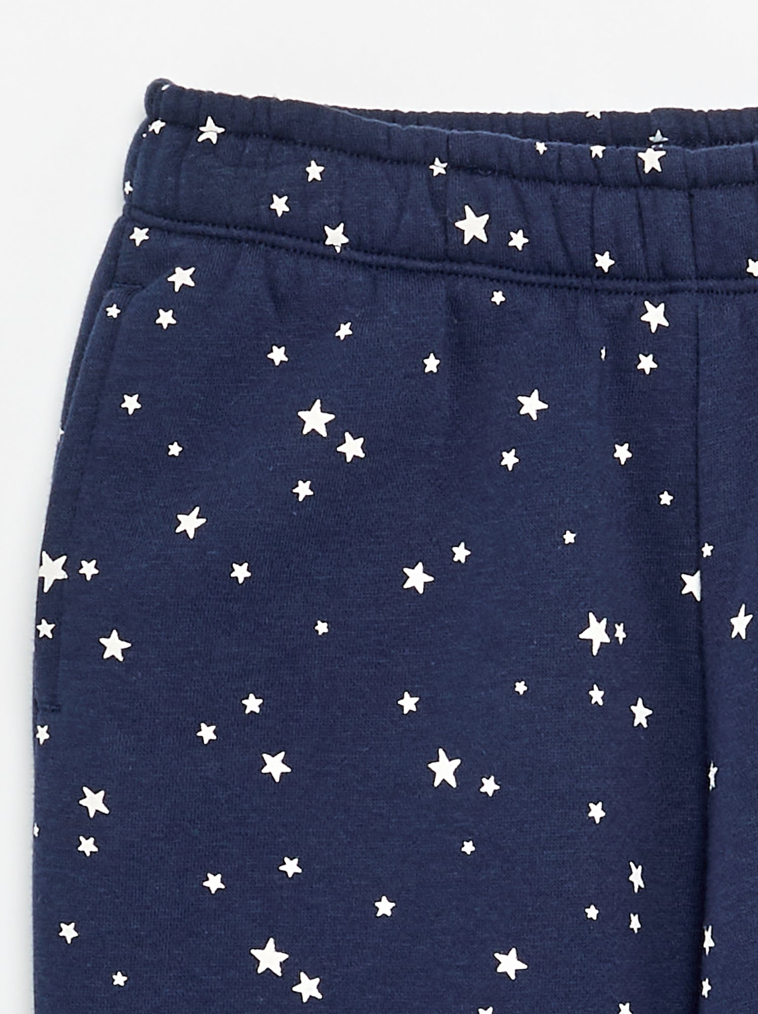 Pantalon de jogging en molleton gratté - Bleu