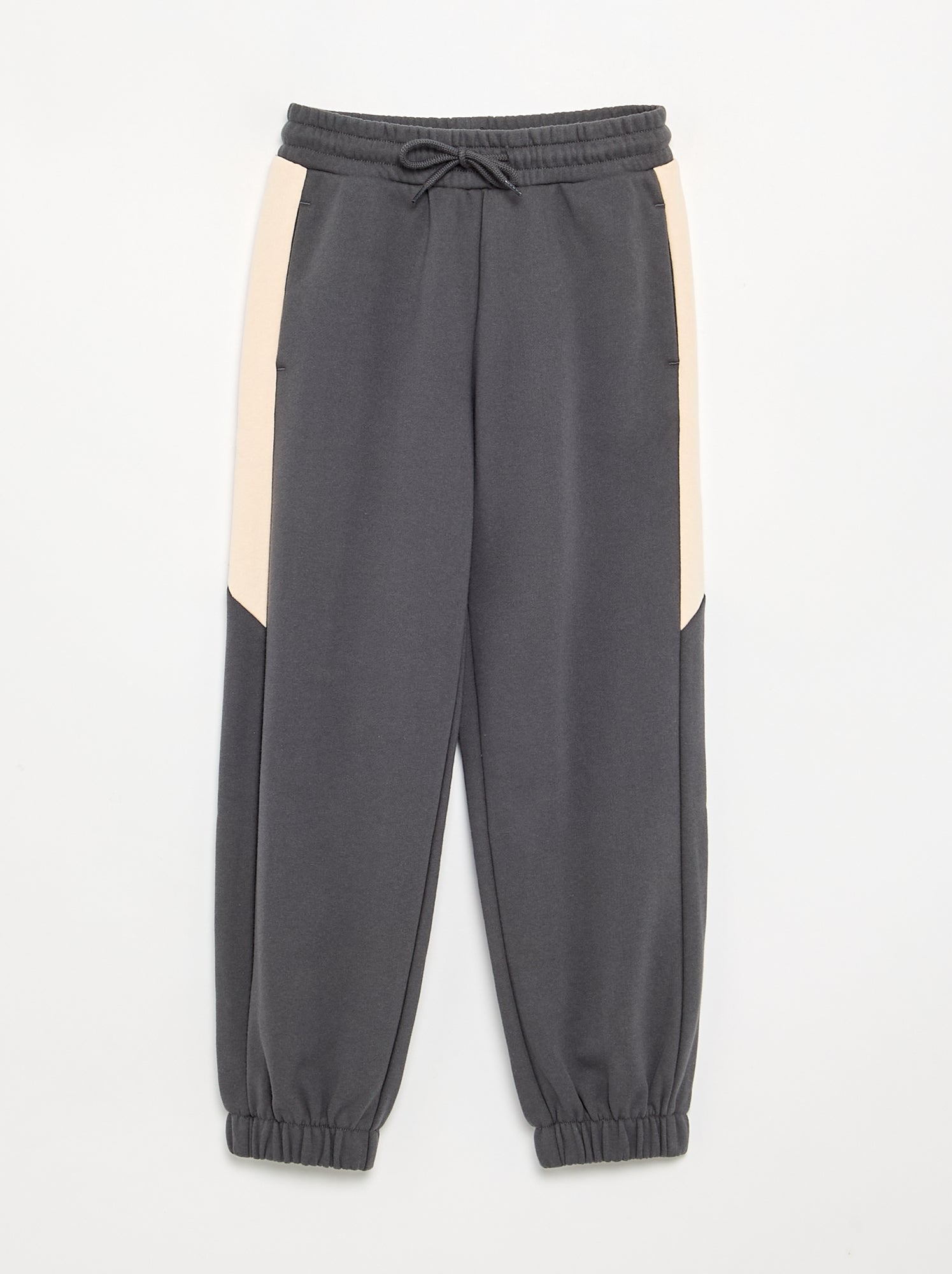 Pantalon de jogging en polaire - Gris