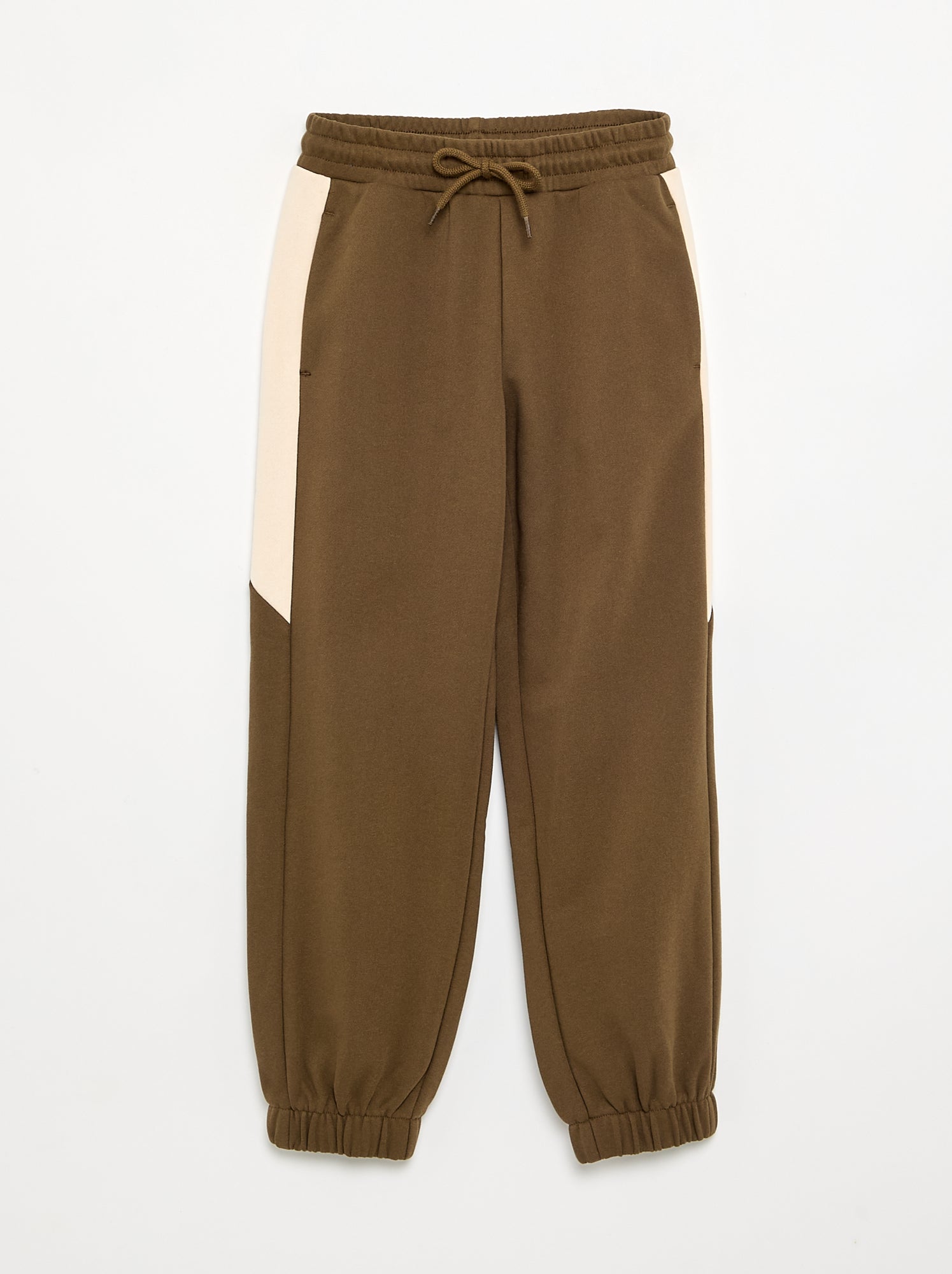 Pantalon de jogging en polaire - Kaki