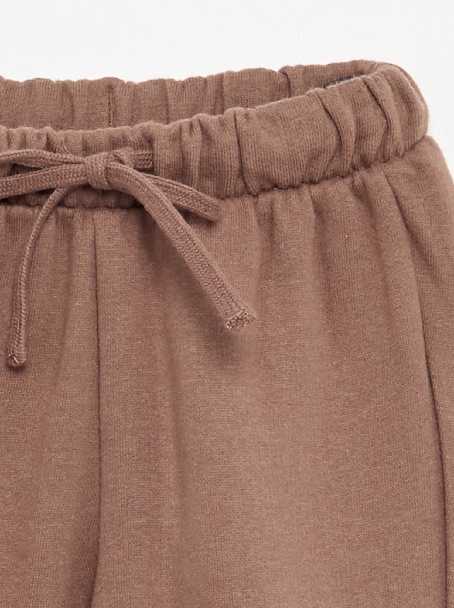 Pantalon de jogging en polaire - Marron