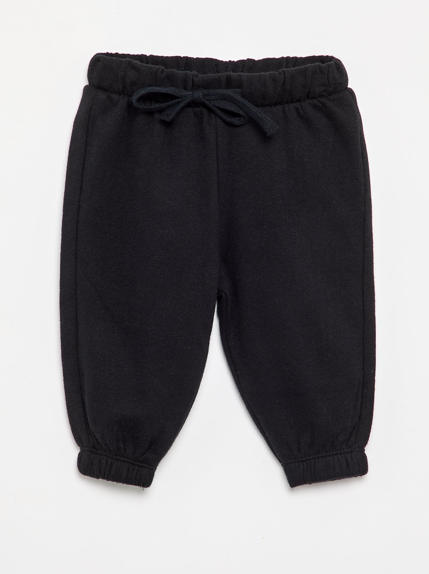 Pantalon de jogging en polaire - Noir