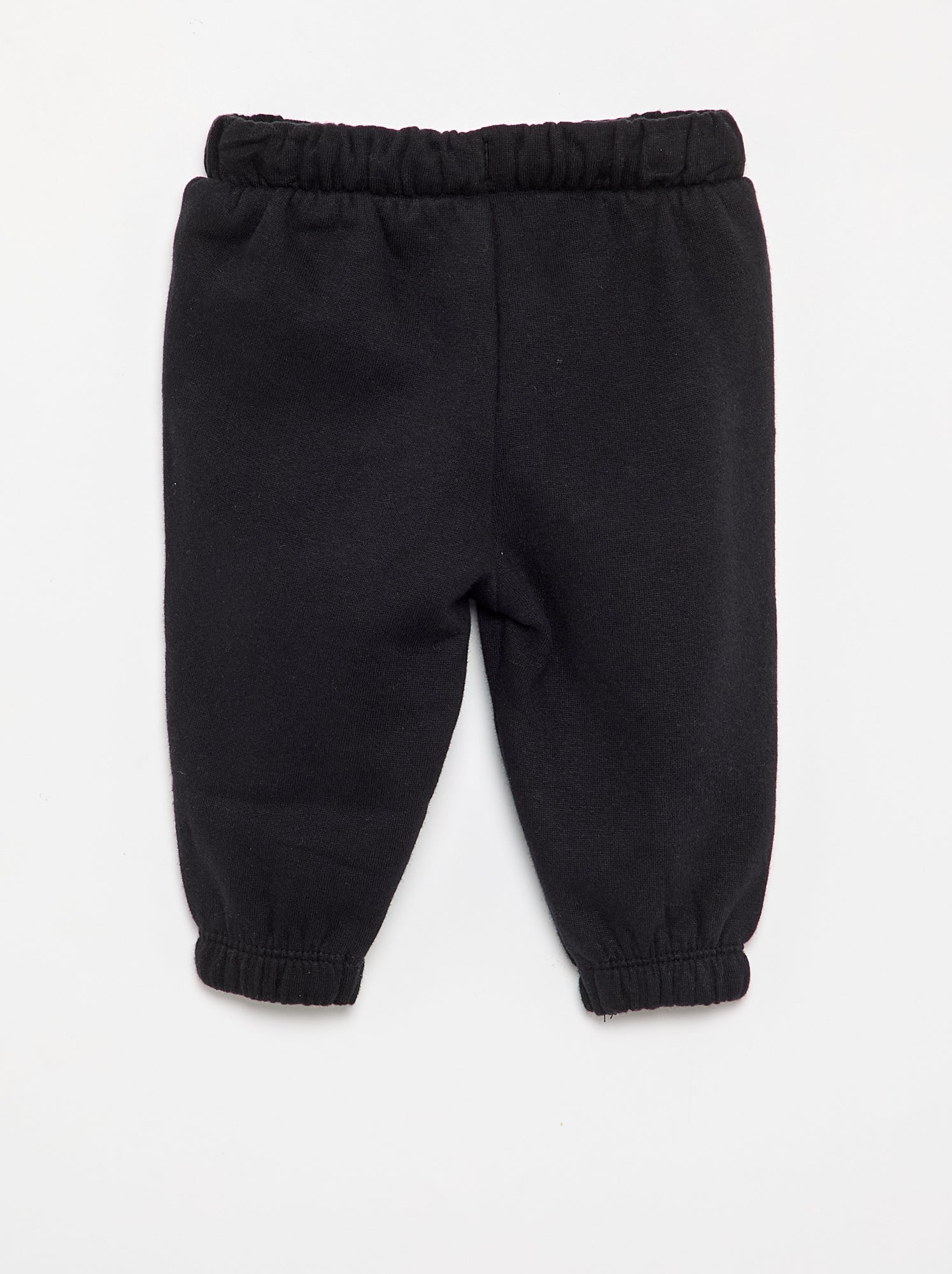 Pantalon de jogging en polaire - Noir