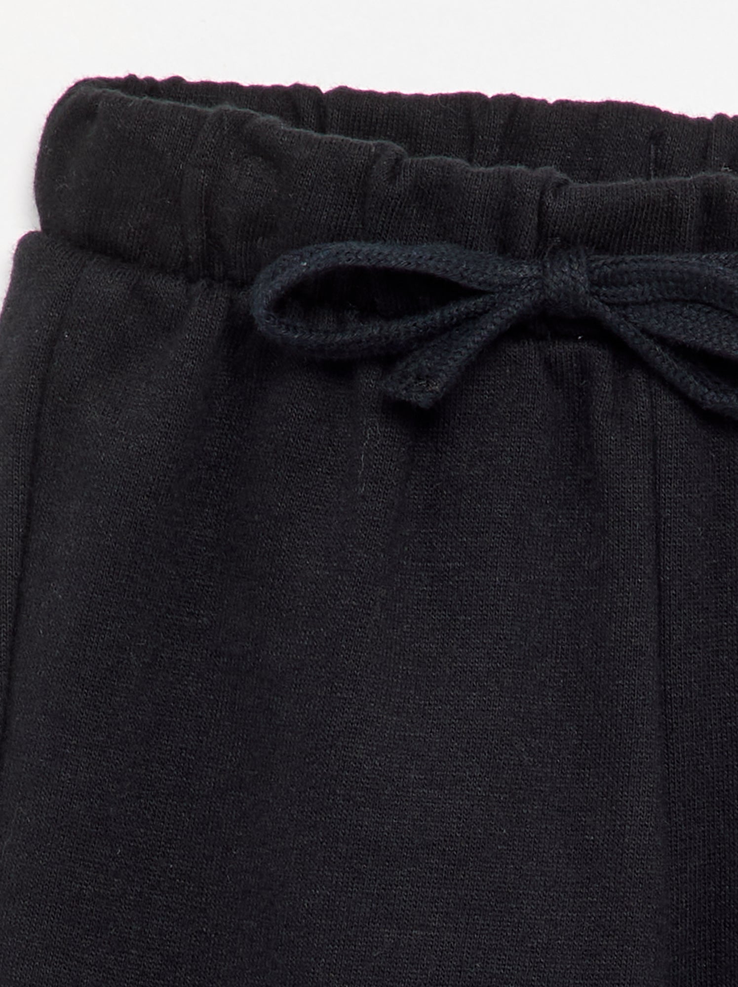 Pantalon de jogging en polaire - Noir