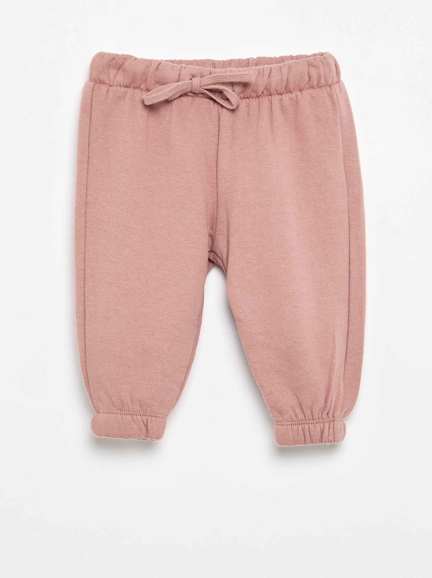 Pantalon de jogging en polaire - Rose