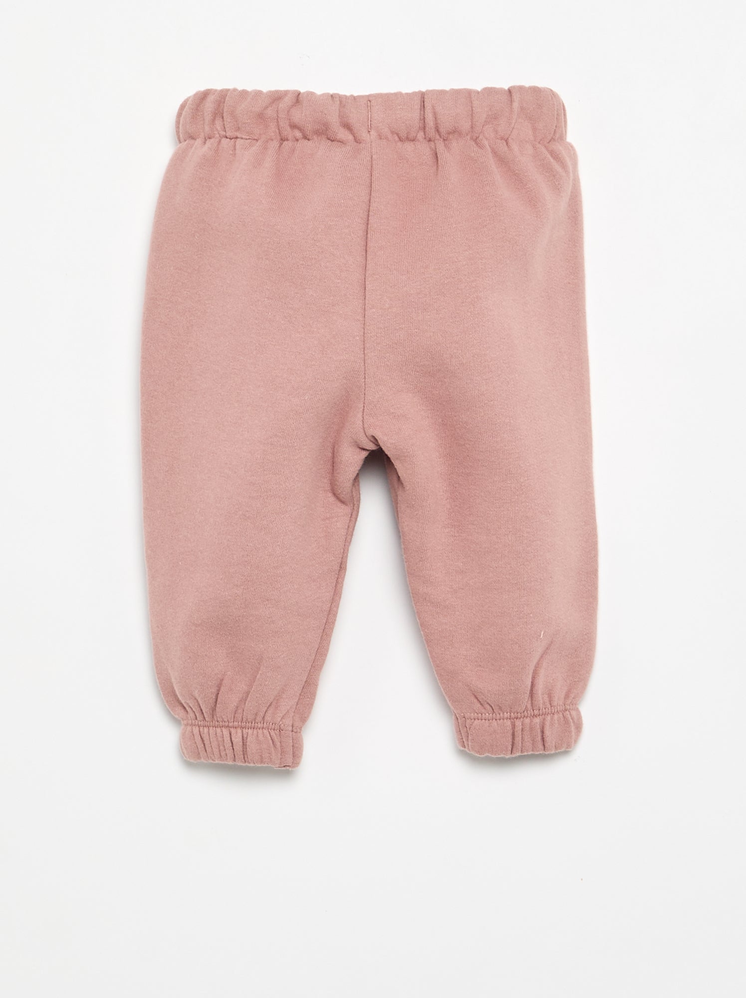 Pantalon de jogging en polaire - Rose