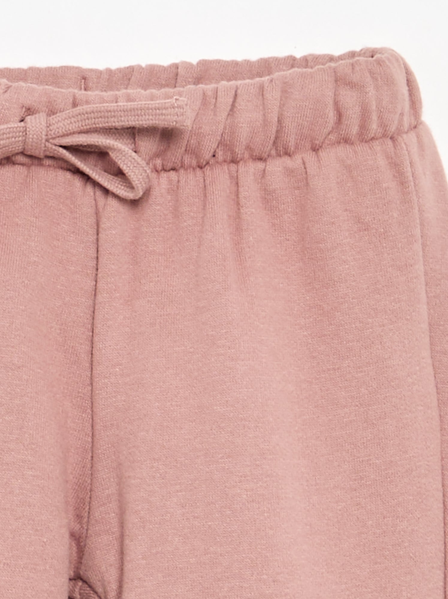 Pantalon de jogging en polaire - Rose