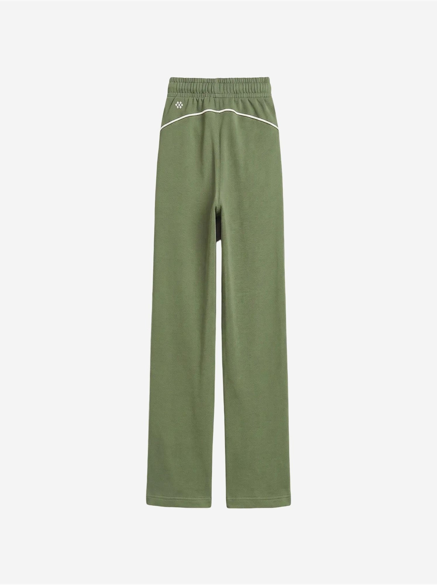 Pantalon de jogging jeunesse à taille élastique jambe large tommy - Kaki