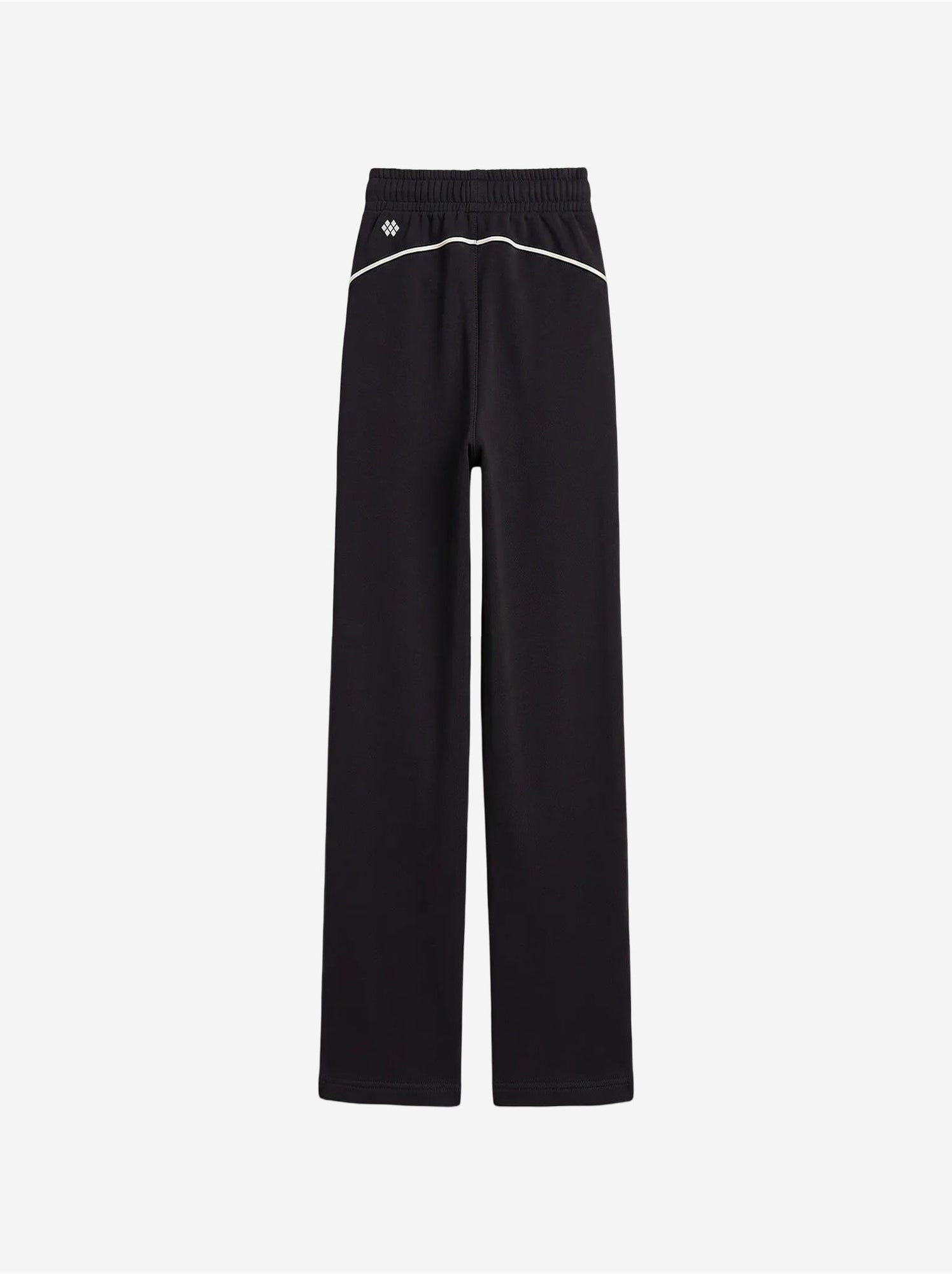 Pantalon de jogging jeunesse à taille élastique jambe large tommy - Noir