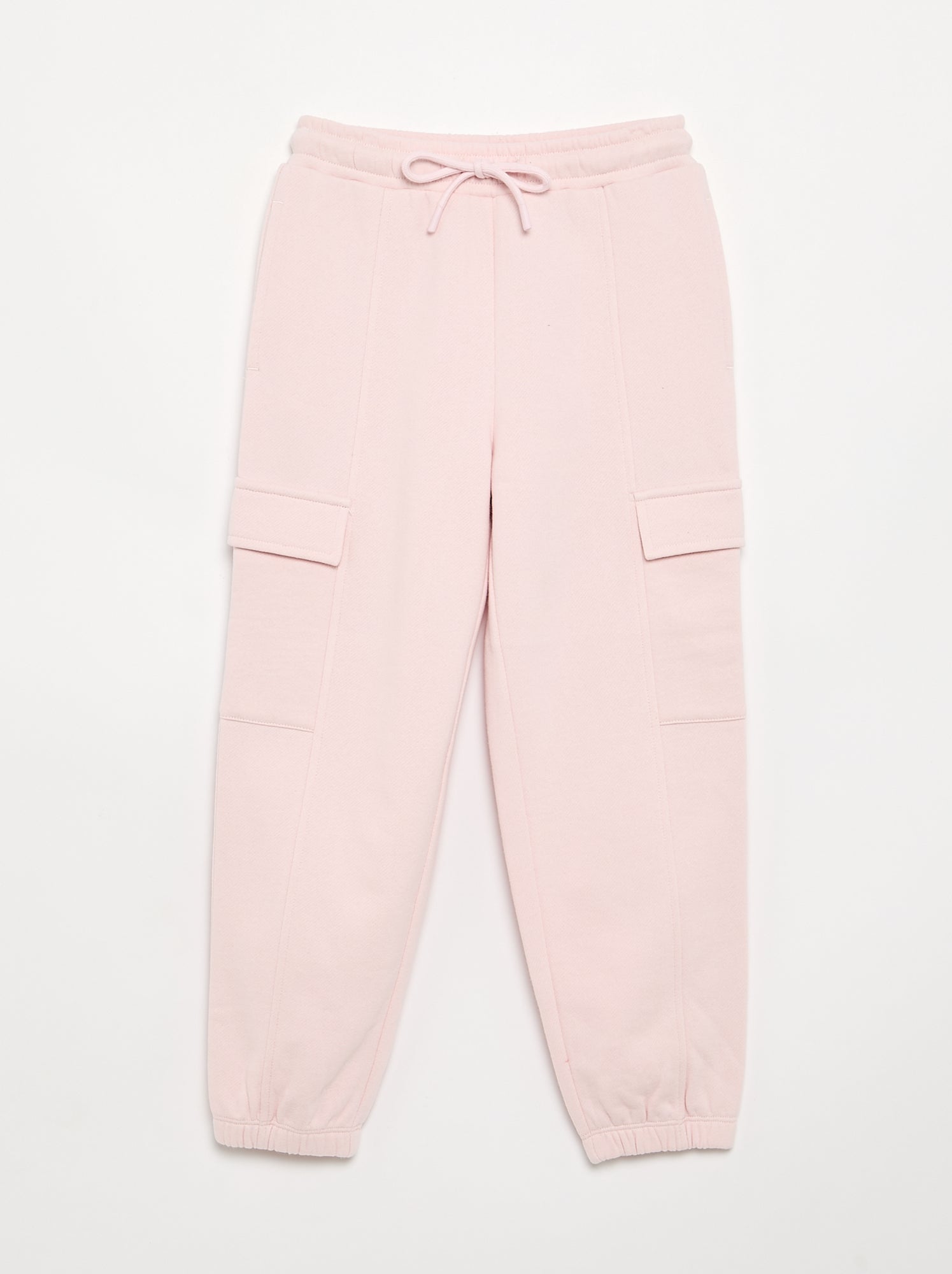 Pantalon de jogging uni - Rose