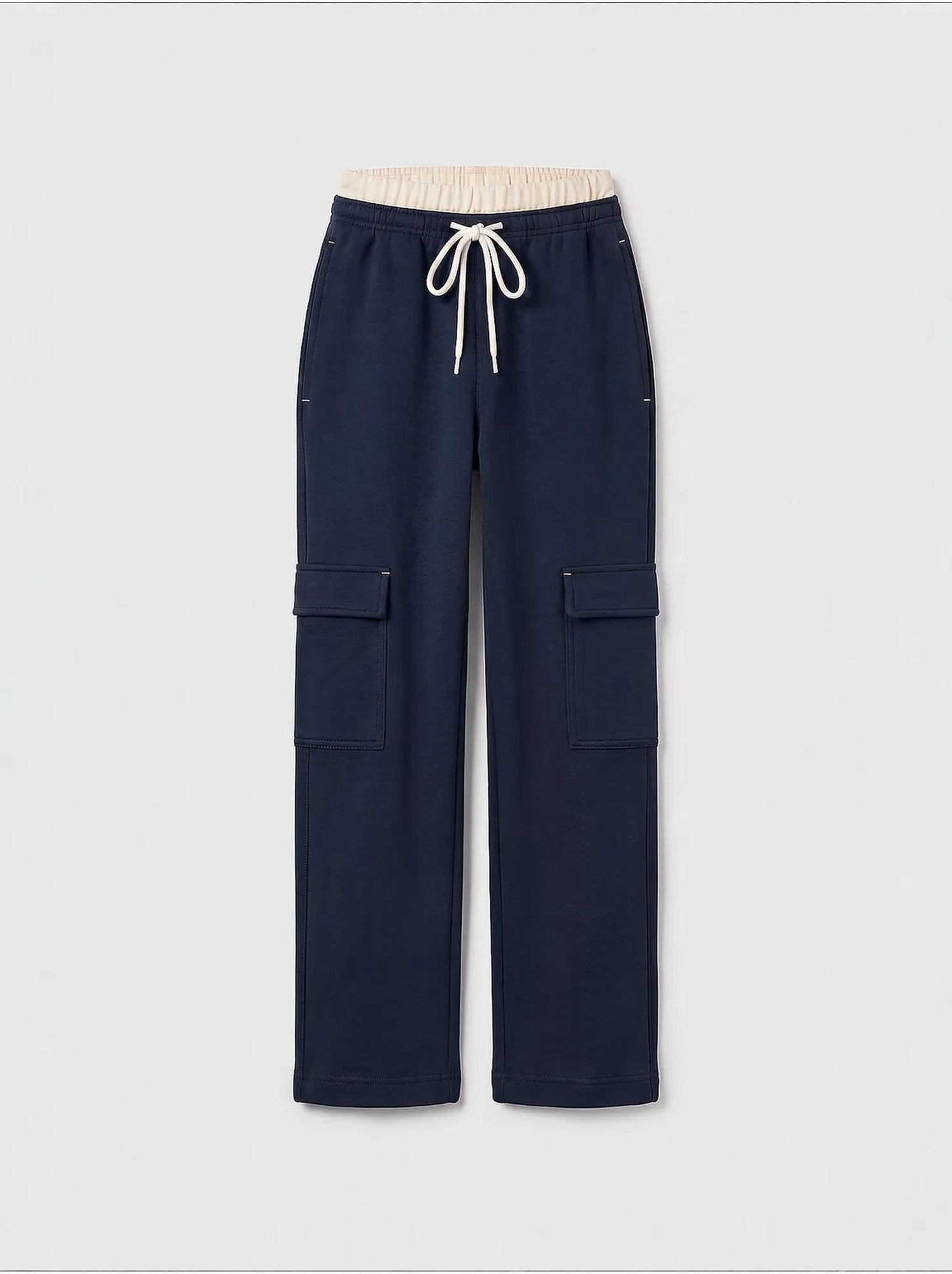 Pantalon de jogging unisexe junior à taille élastique tommy - Bleu marine