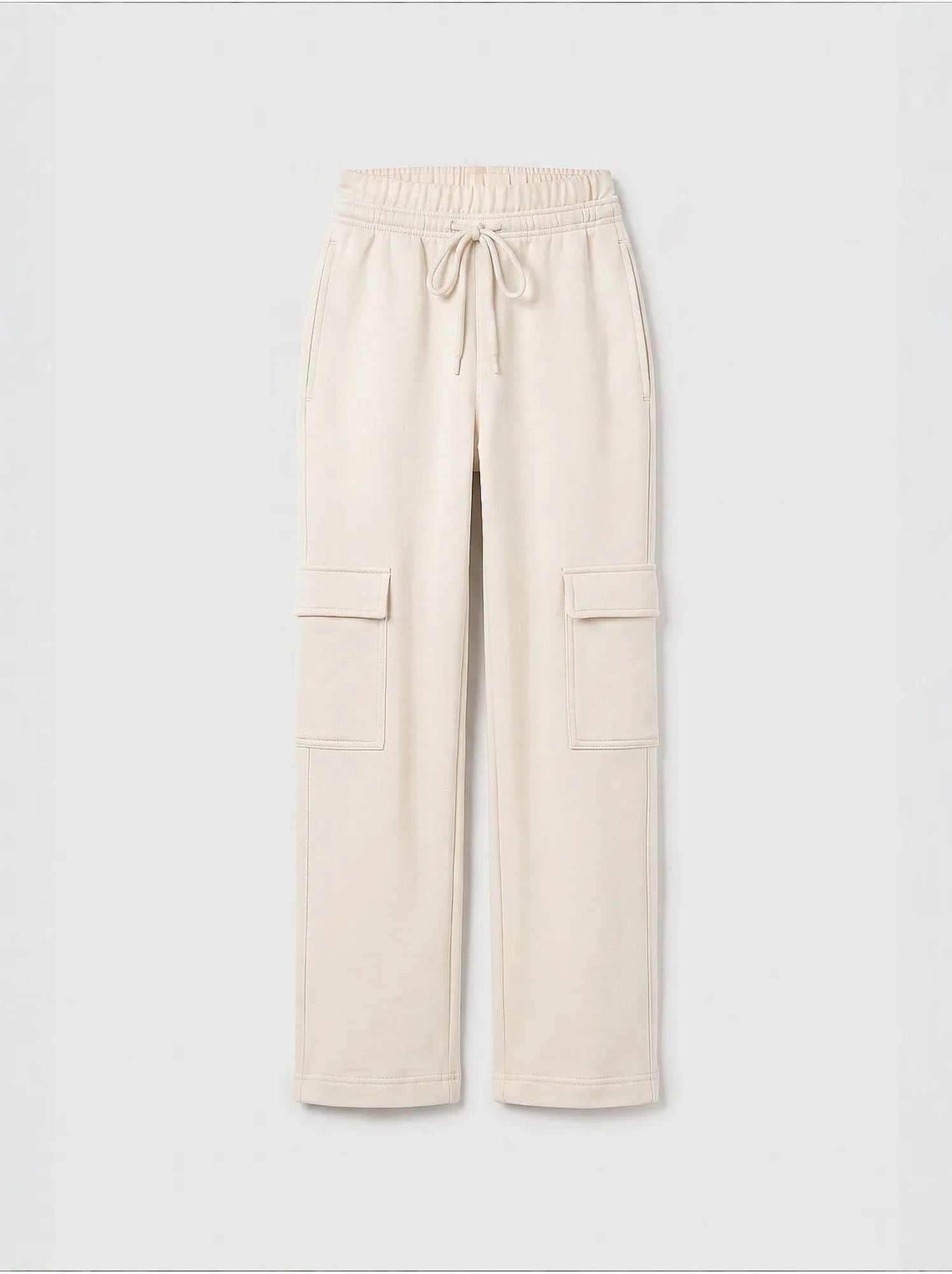 Pantalon de jogging unisexe junior à taille élastique tommy - Crème