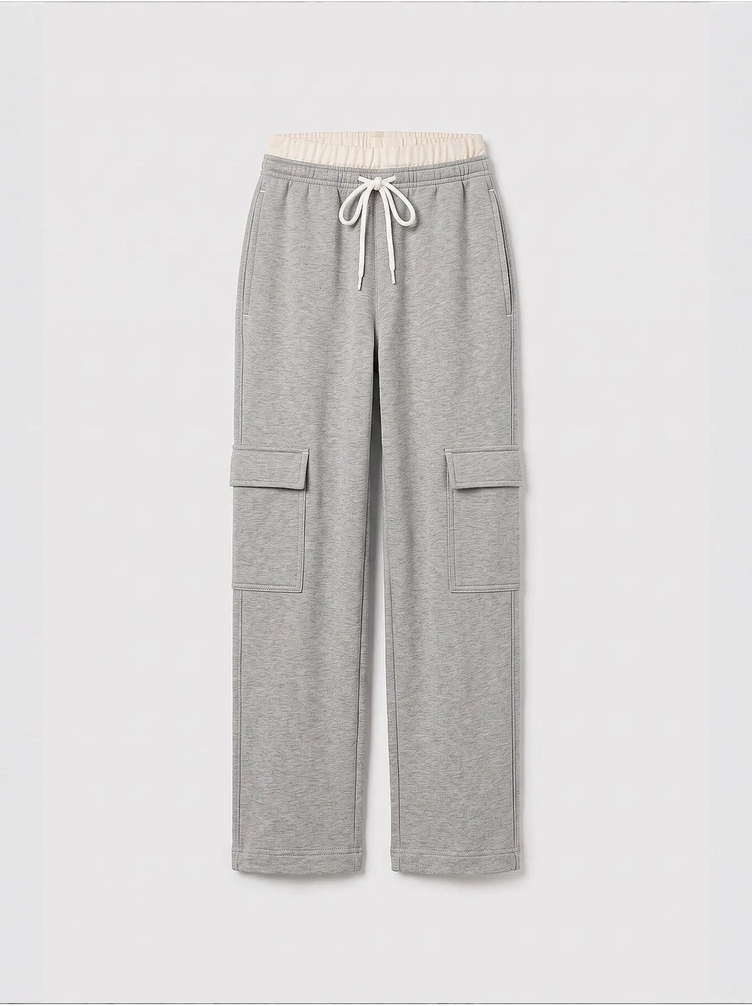 Pantalon de jogging unisexe junior à taille élastique tommy - Gris clair