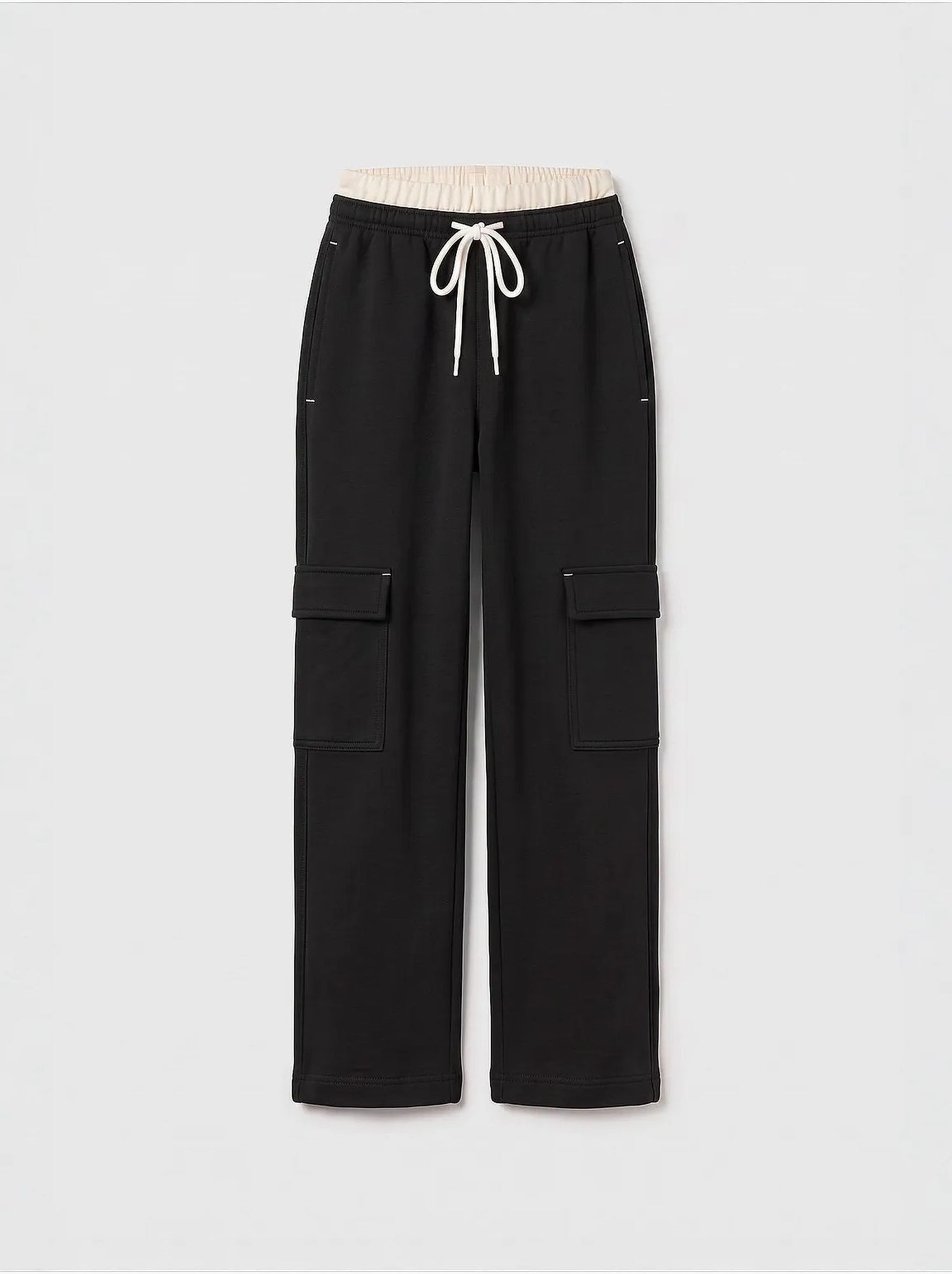 Pantalon de jogging unisexe junior à taille élastique tommy - Noir