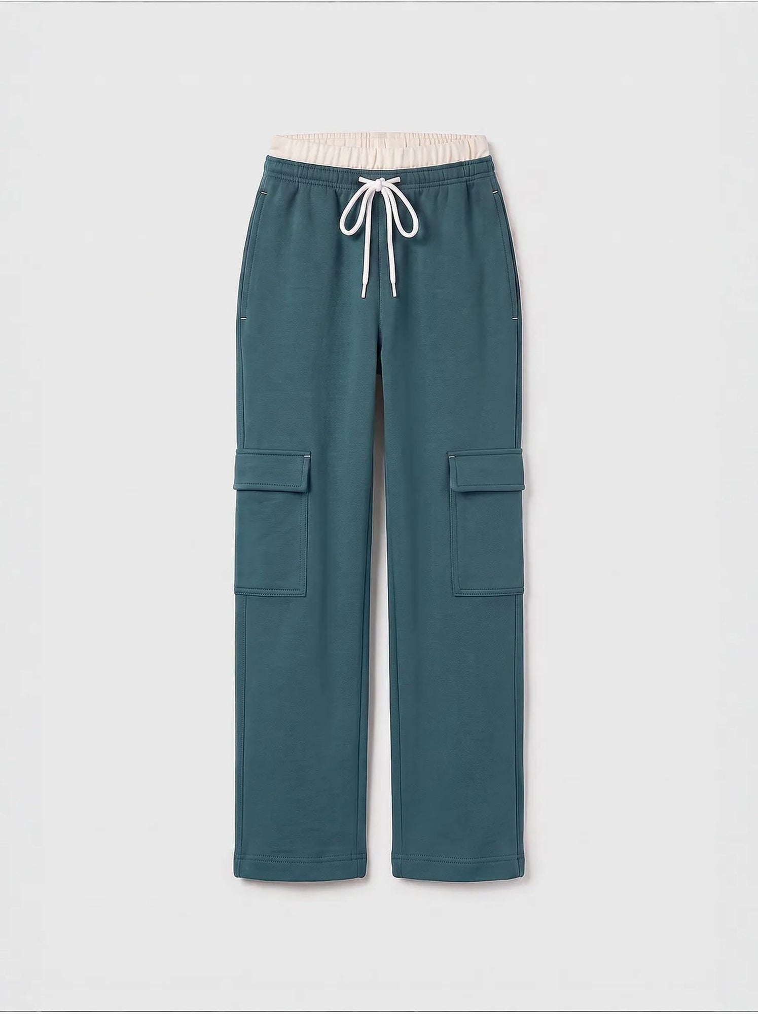 Pantalon de jogging unisexe junior à taille élastique tommy - Vert foncé