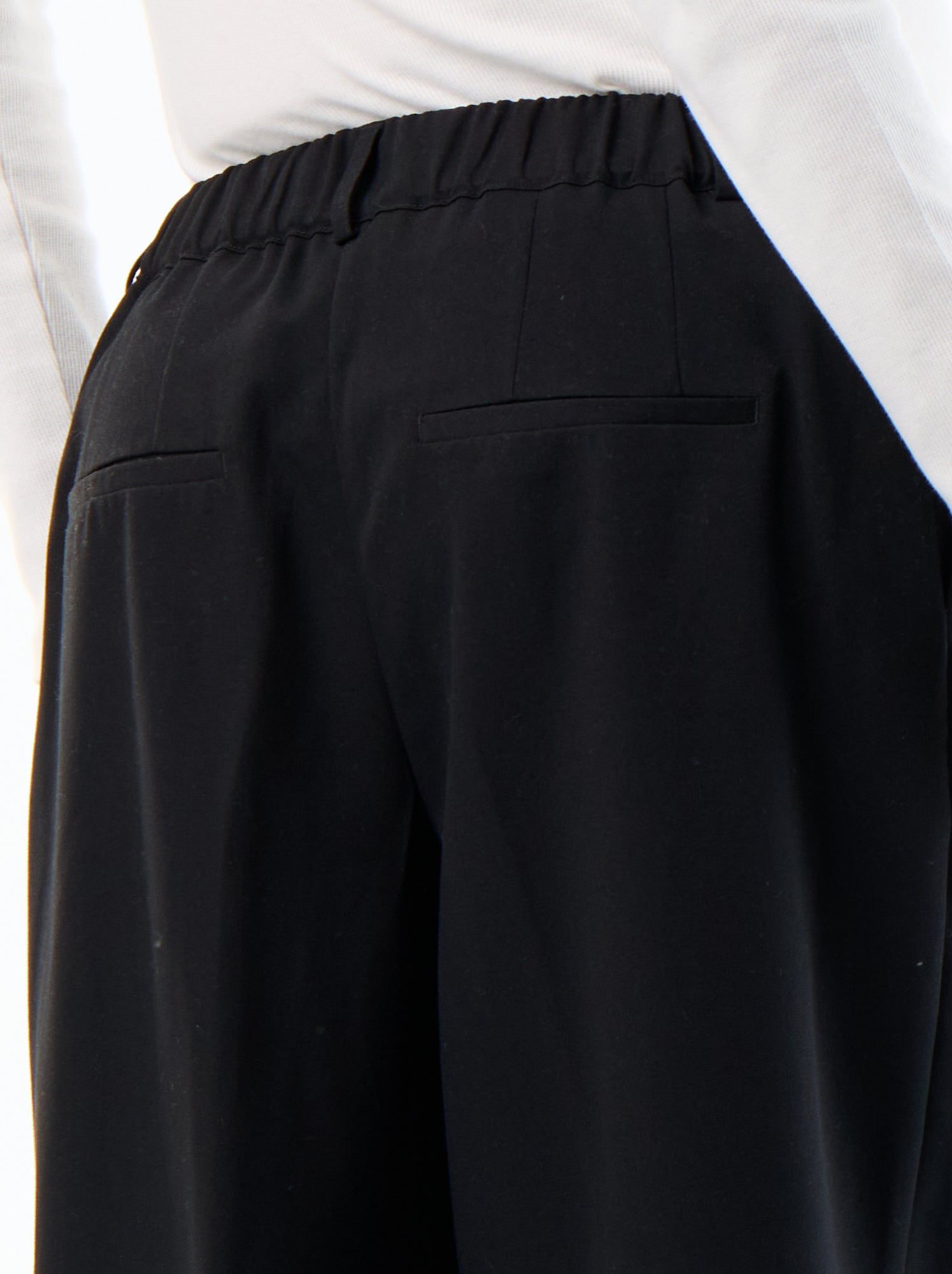 Pantalon de maternité à pinces - Noir