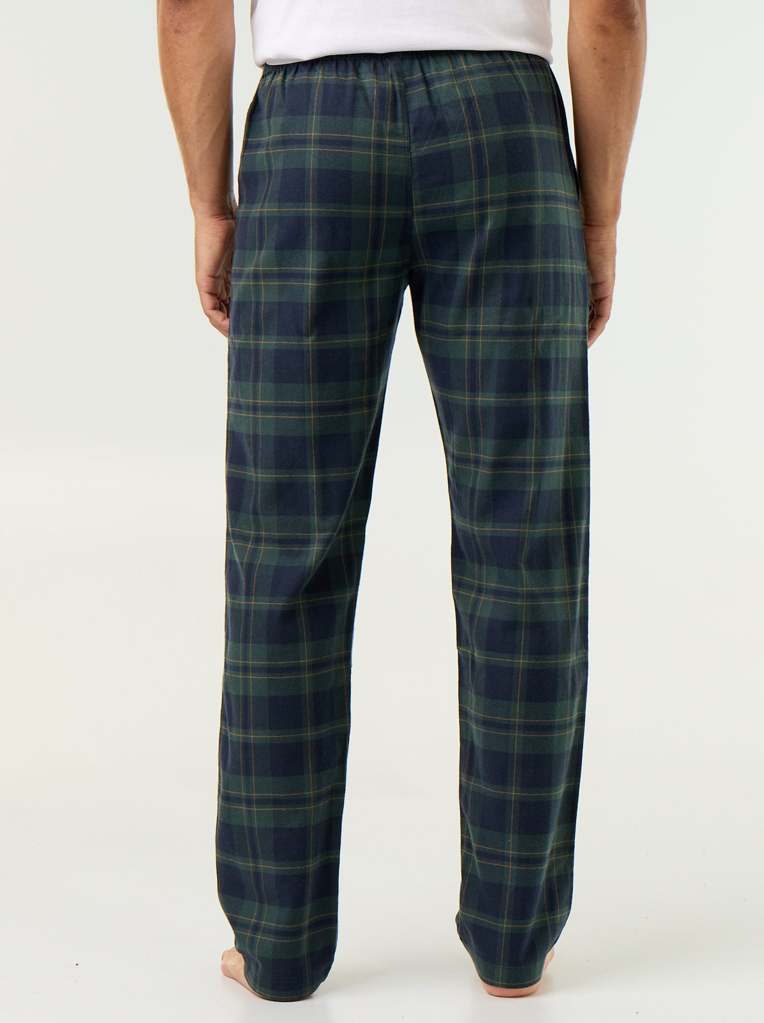Pantalon de pyjama avec 2 poches - Vert