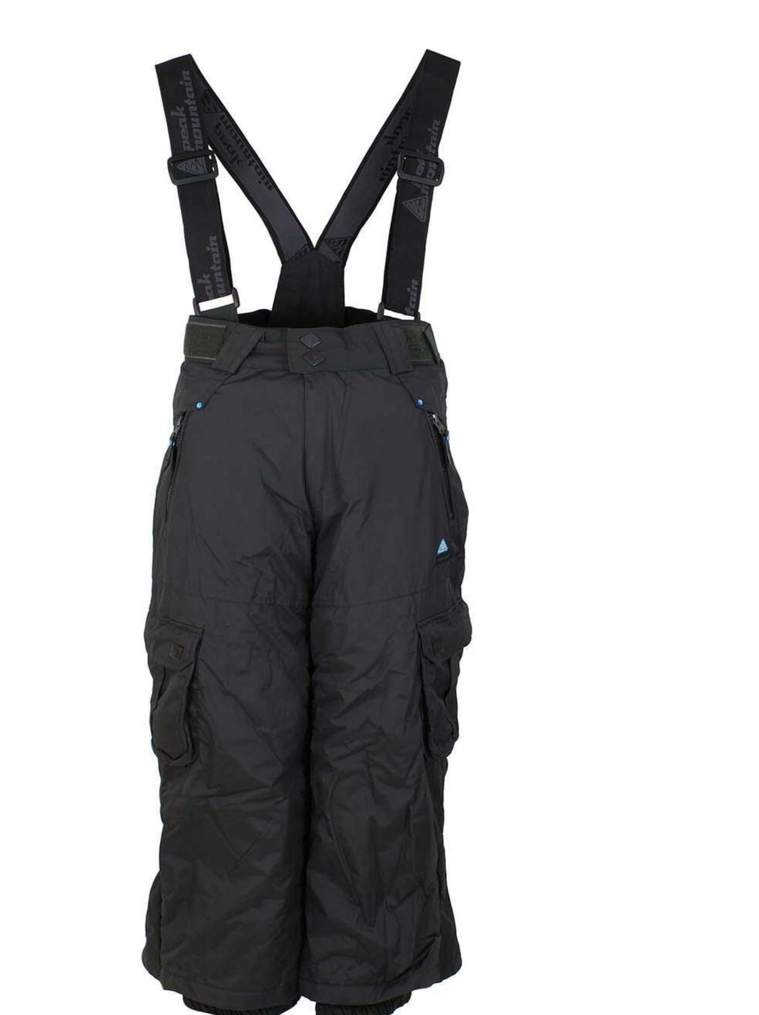 Pantalon de ski garçon ELTARO - PEAK MOUNTAIN - Noir Noir