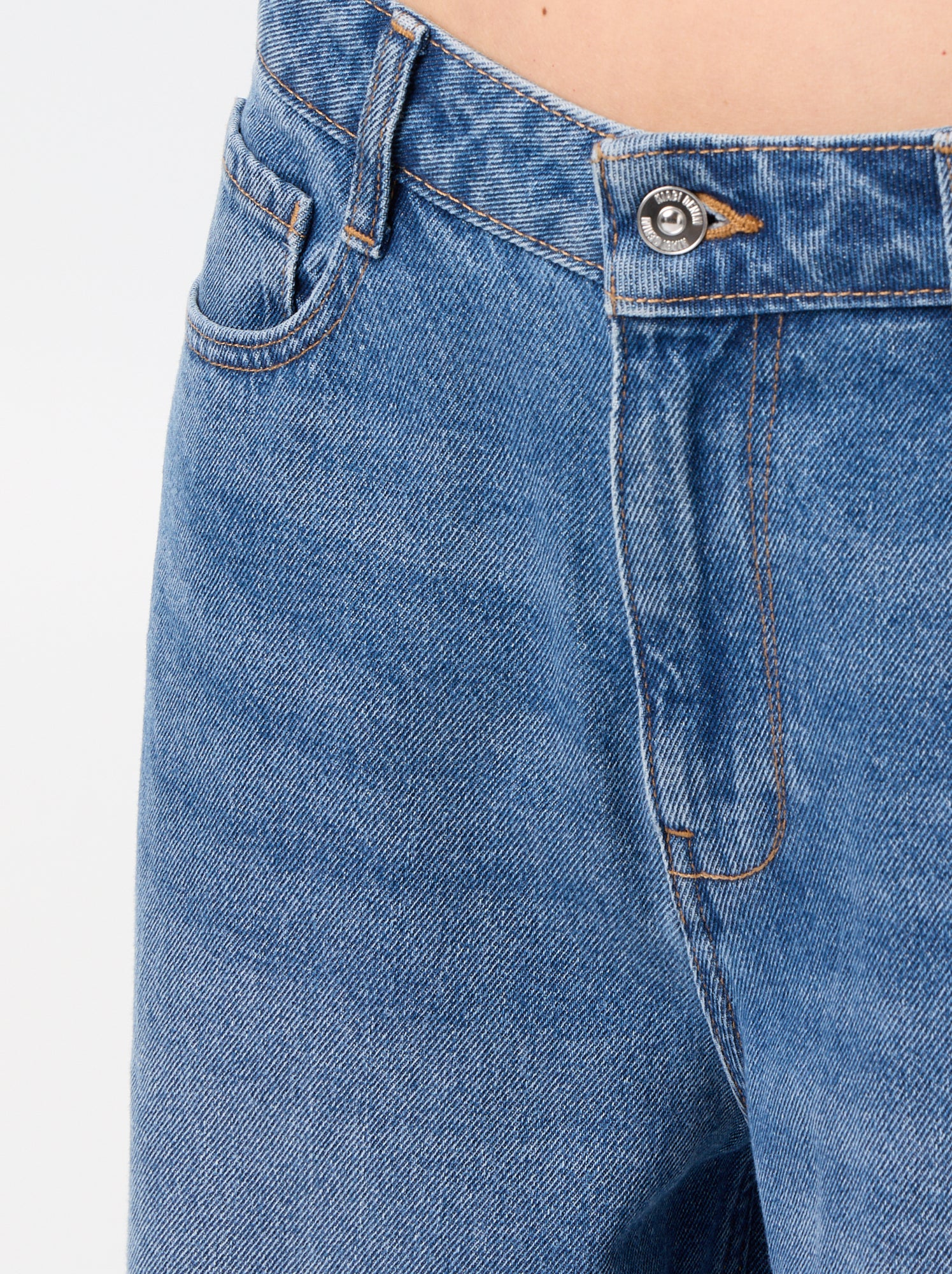 Pantalon denim baggy - Bleu (FXC69_1)