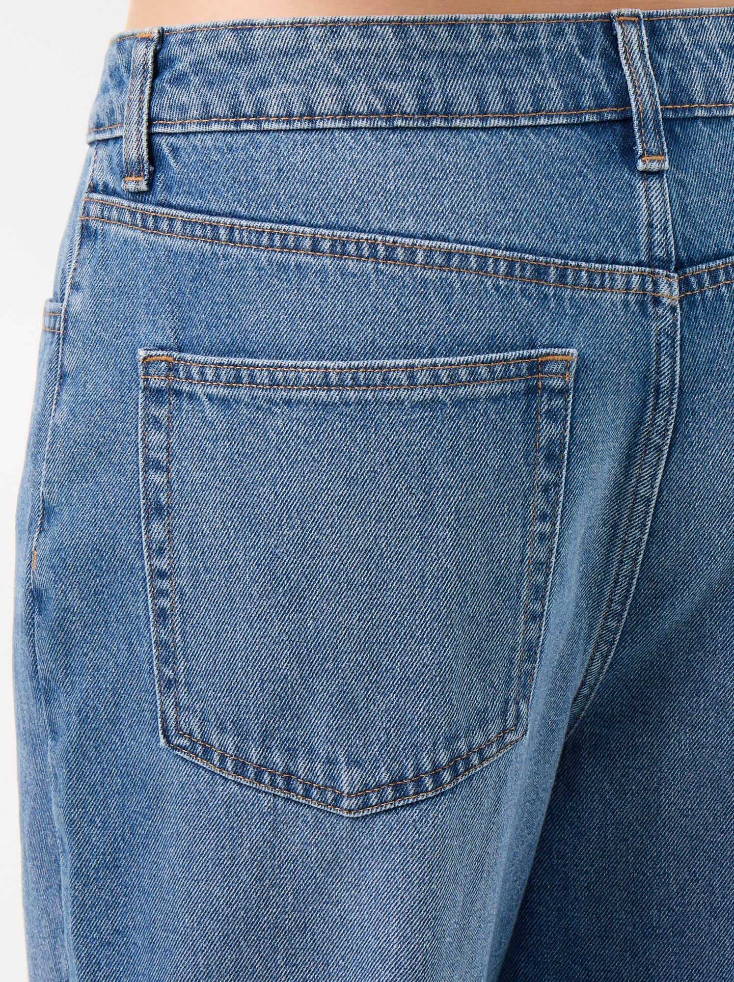 Pantalon denim baggy - Bleu (FXC69_1)