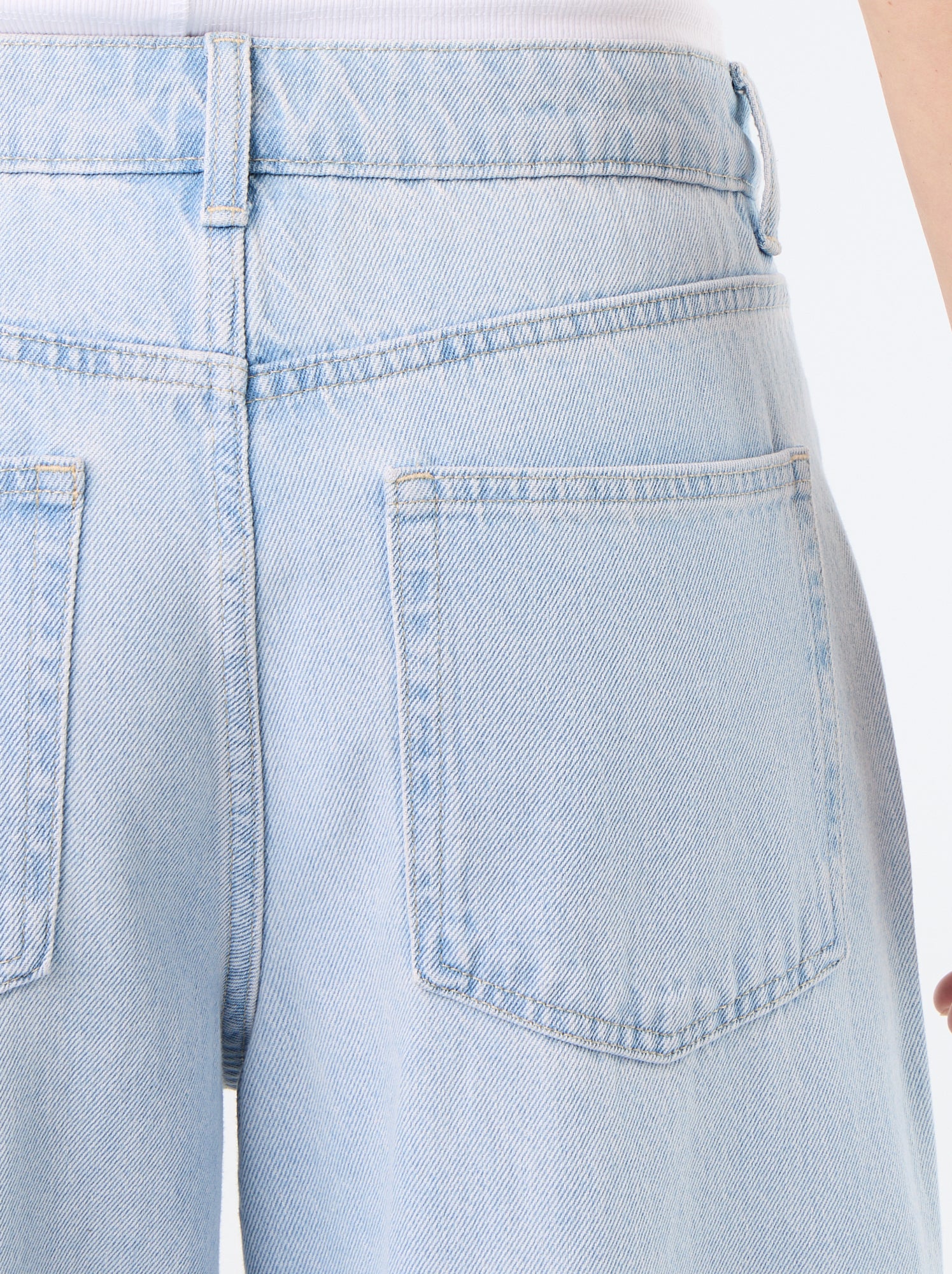 Pantalon denim baggy - Bleu (FXC69_3)