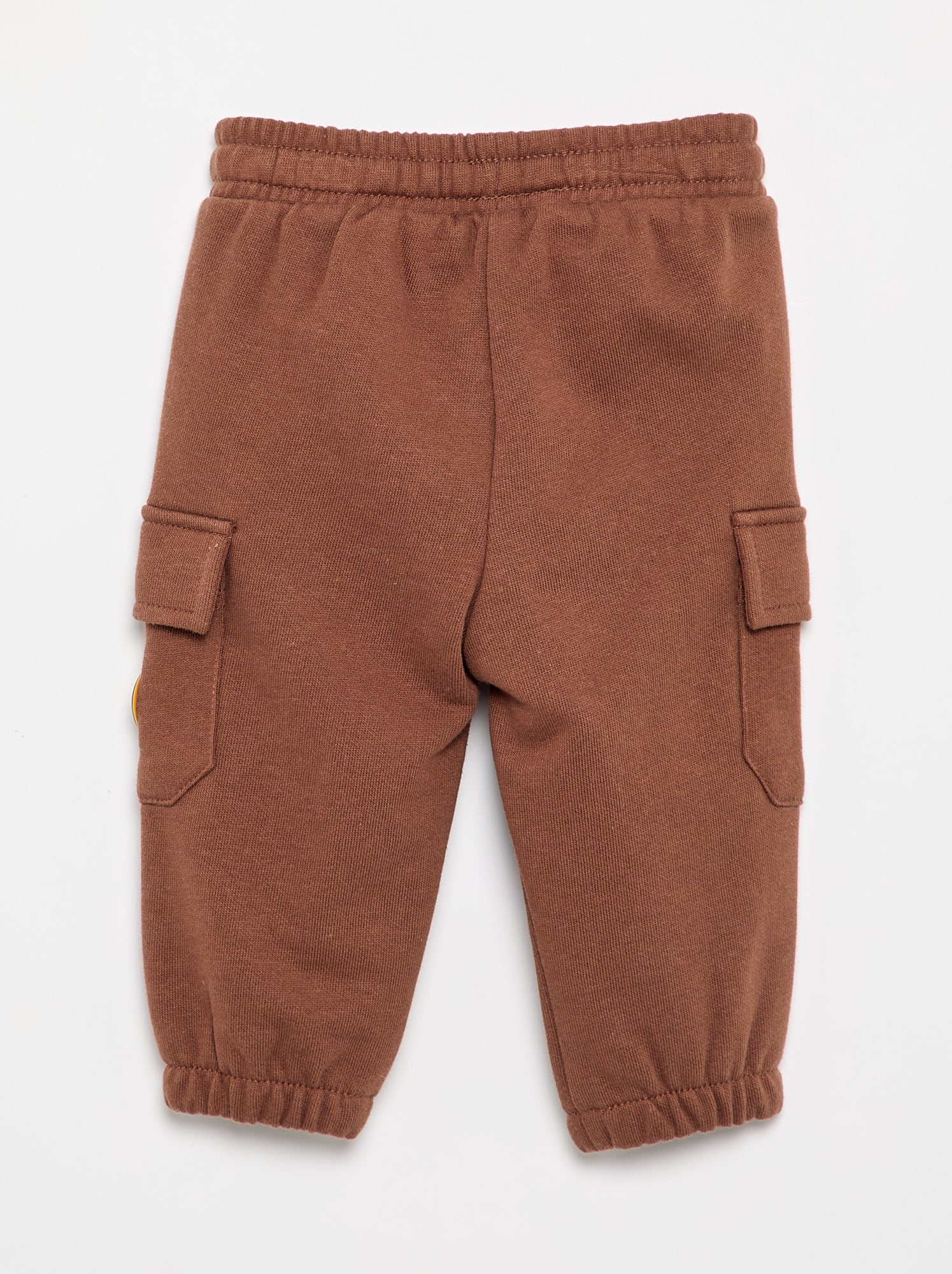 Pantalon 'Disney' avec poches cargo - Marron