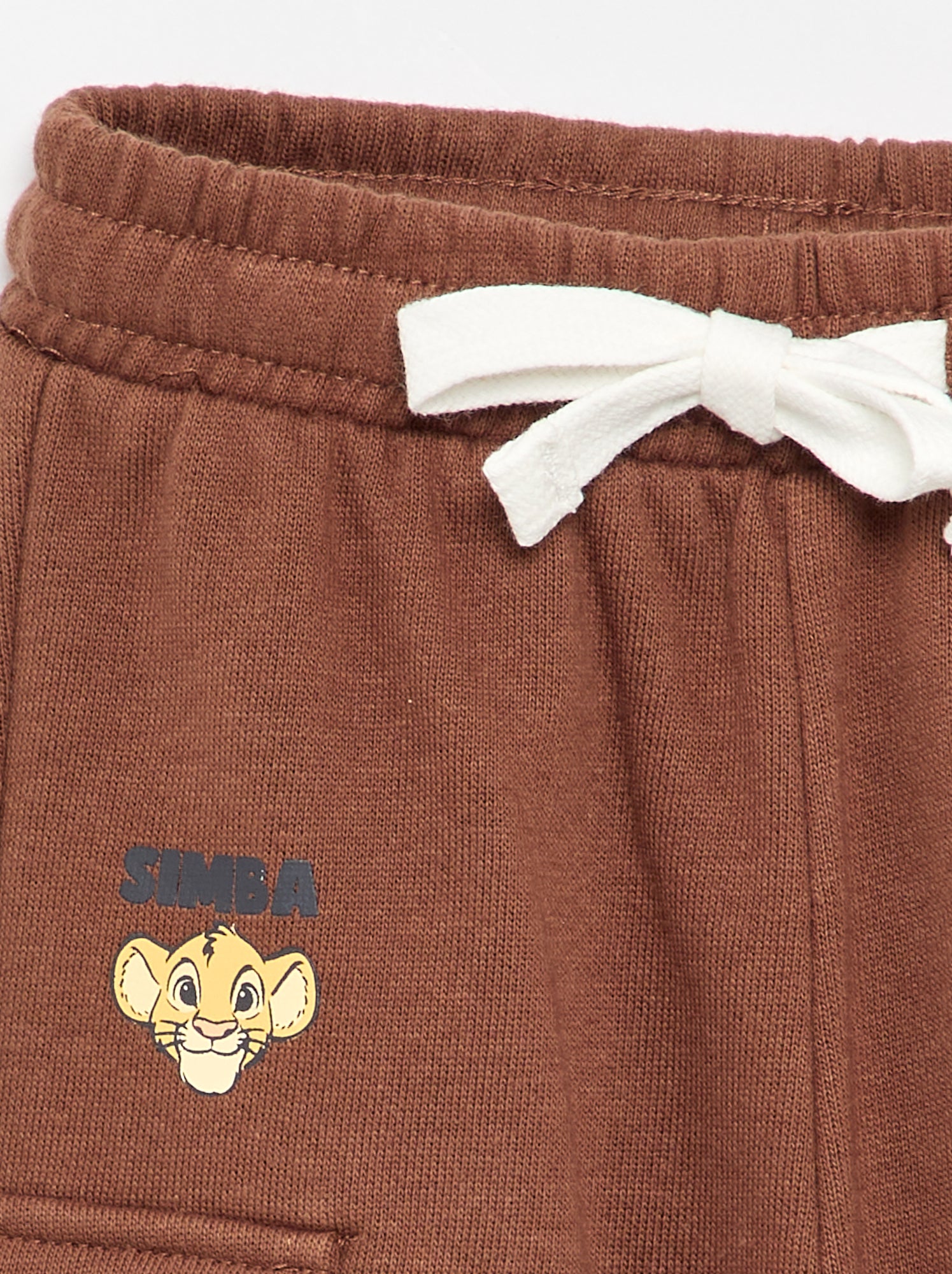 Pantalon 'Disney' avec poches cargo - Marron