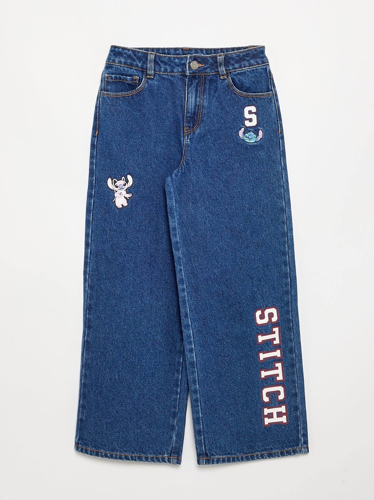 Pantalon 'Disney' 'Stitch' - Bleu