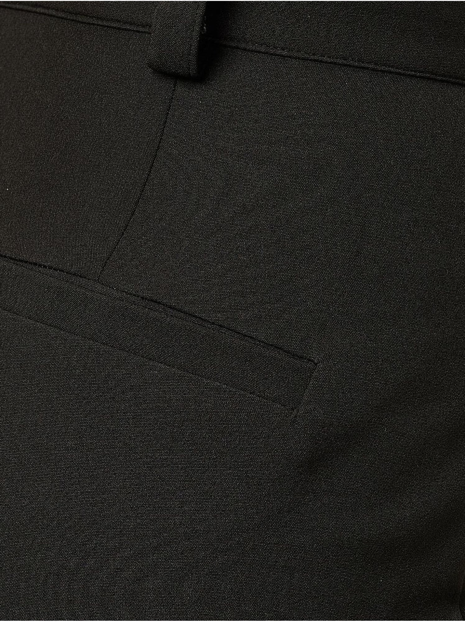 Pantalon droit taille haute - Noir