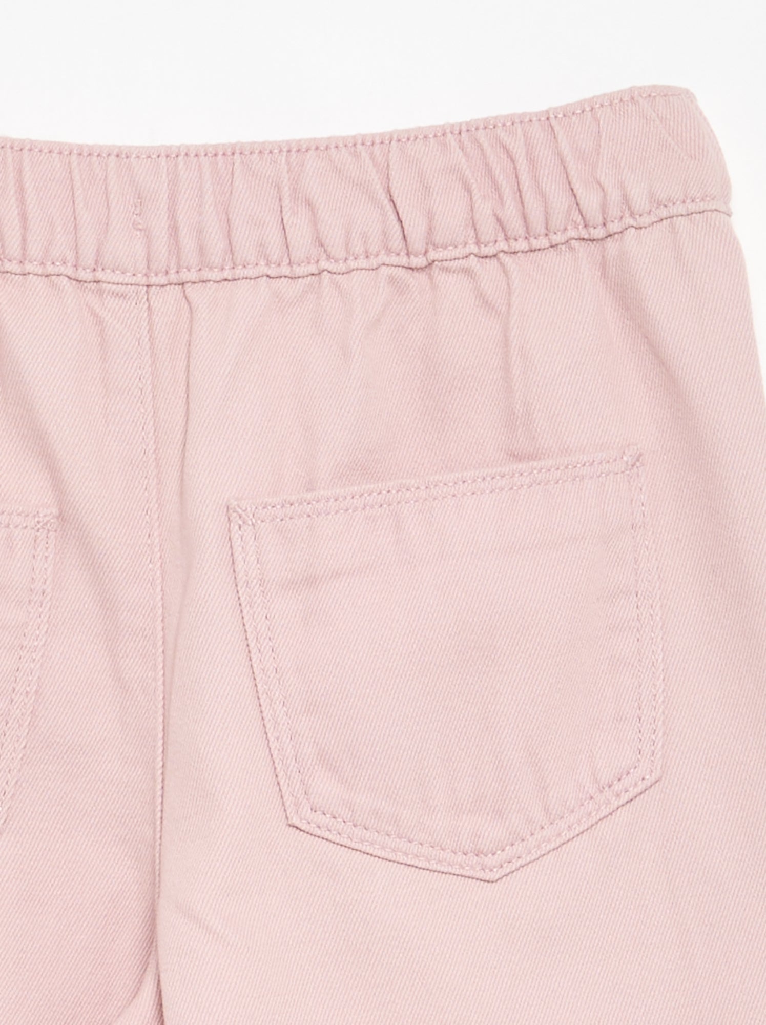 Pantalon en coton - coupe confortable - Violet