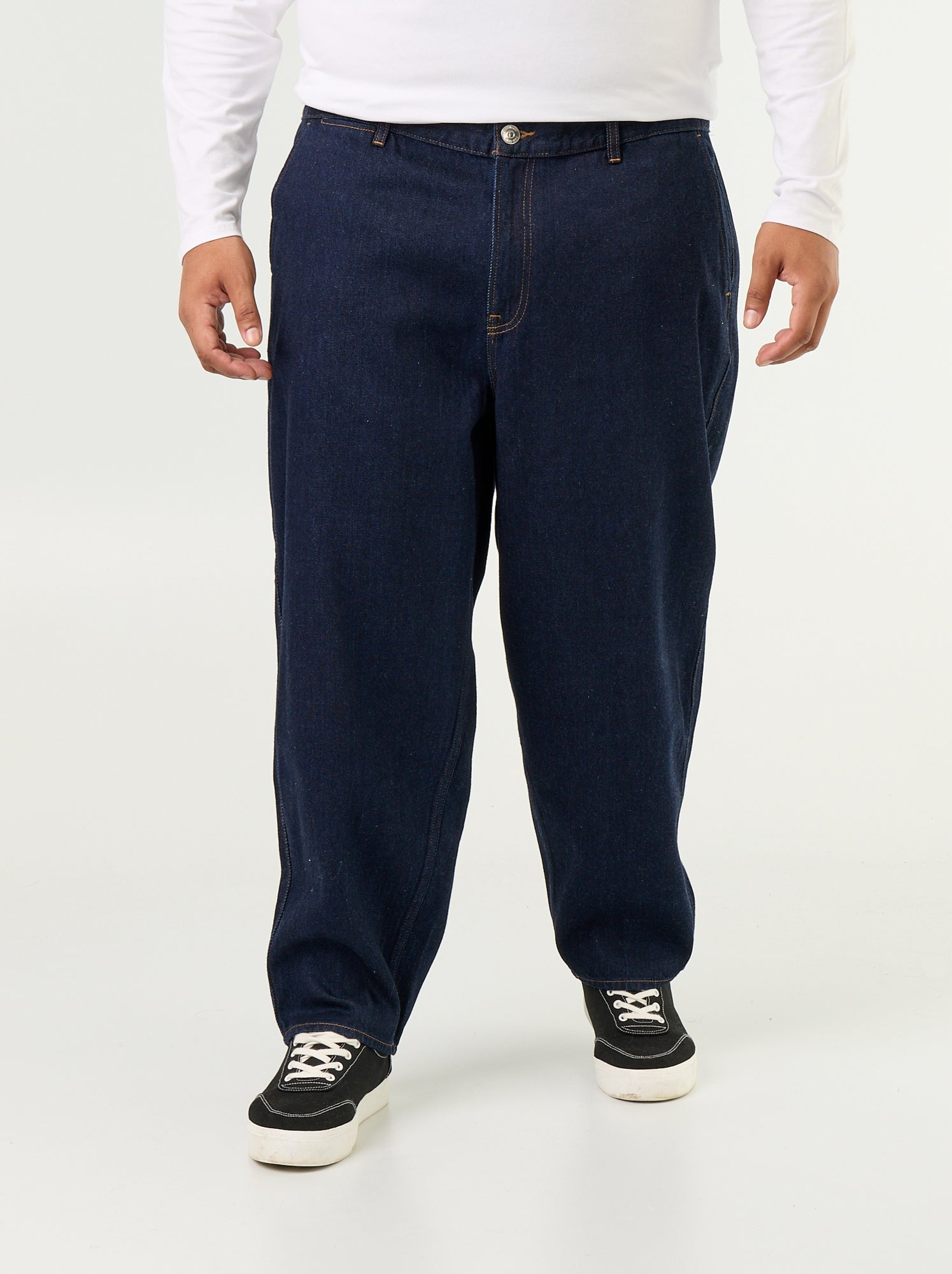 Pantalon en denim - Bleu