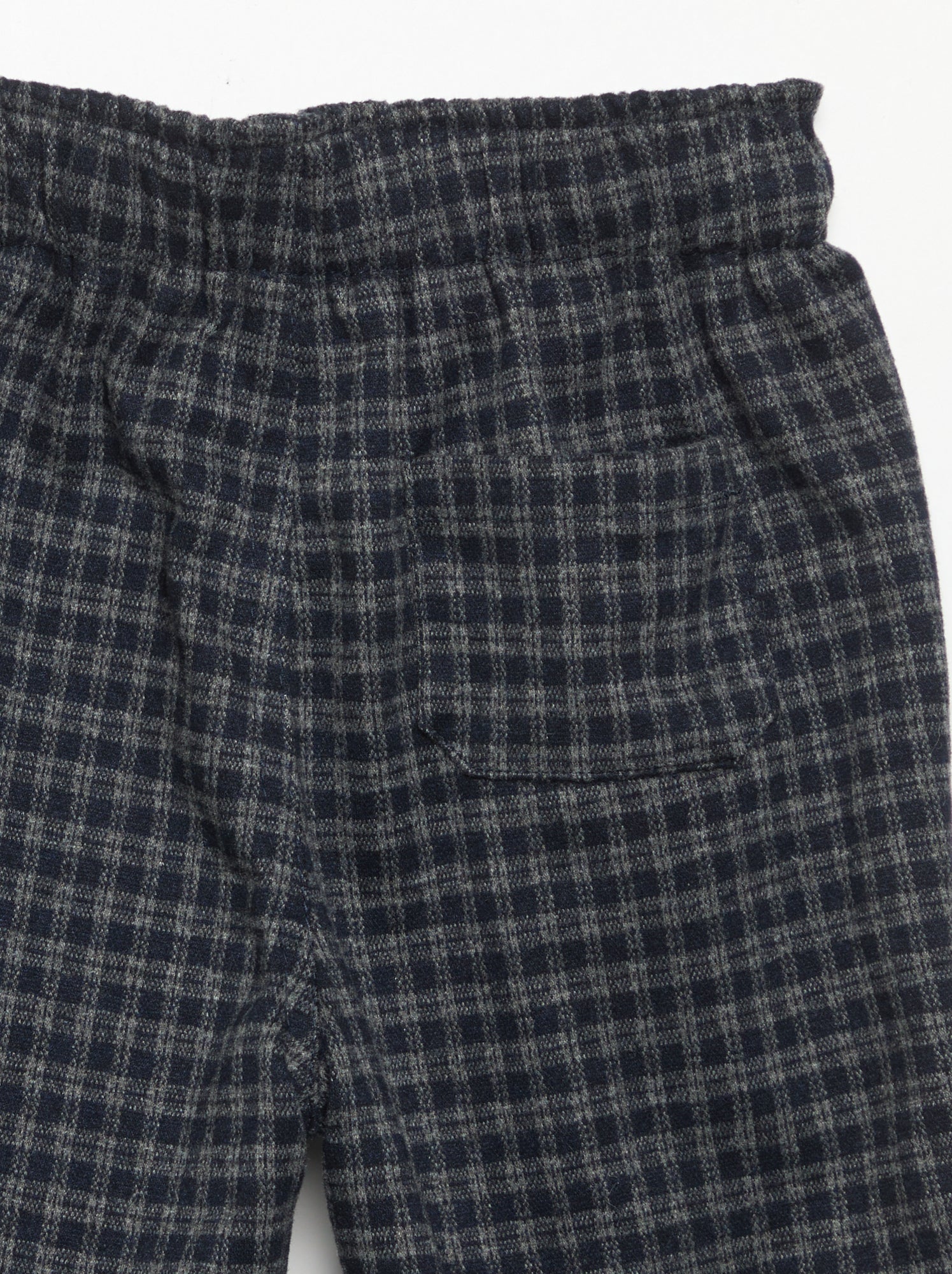 Pantalon en flanelle grattée - Bleu