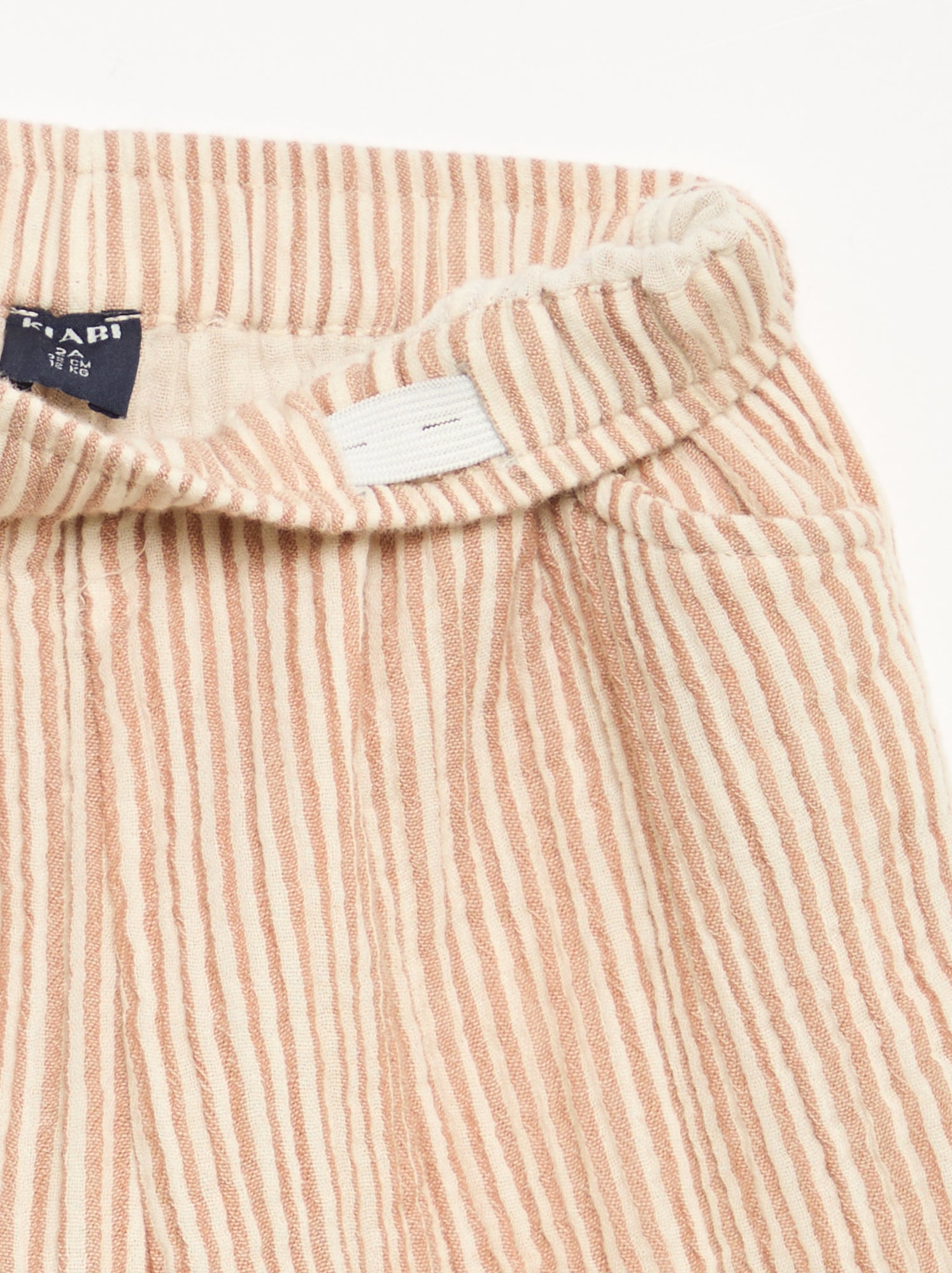 Pantalon en gaze de coton - Marron