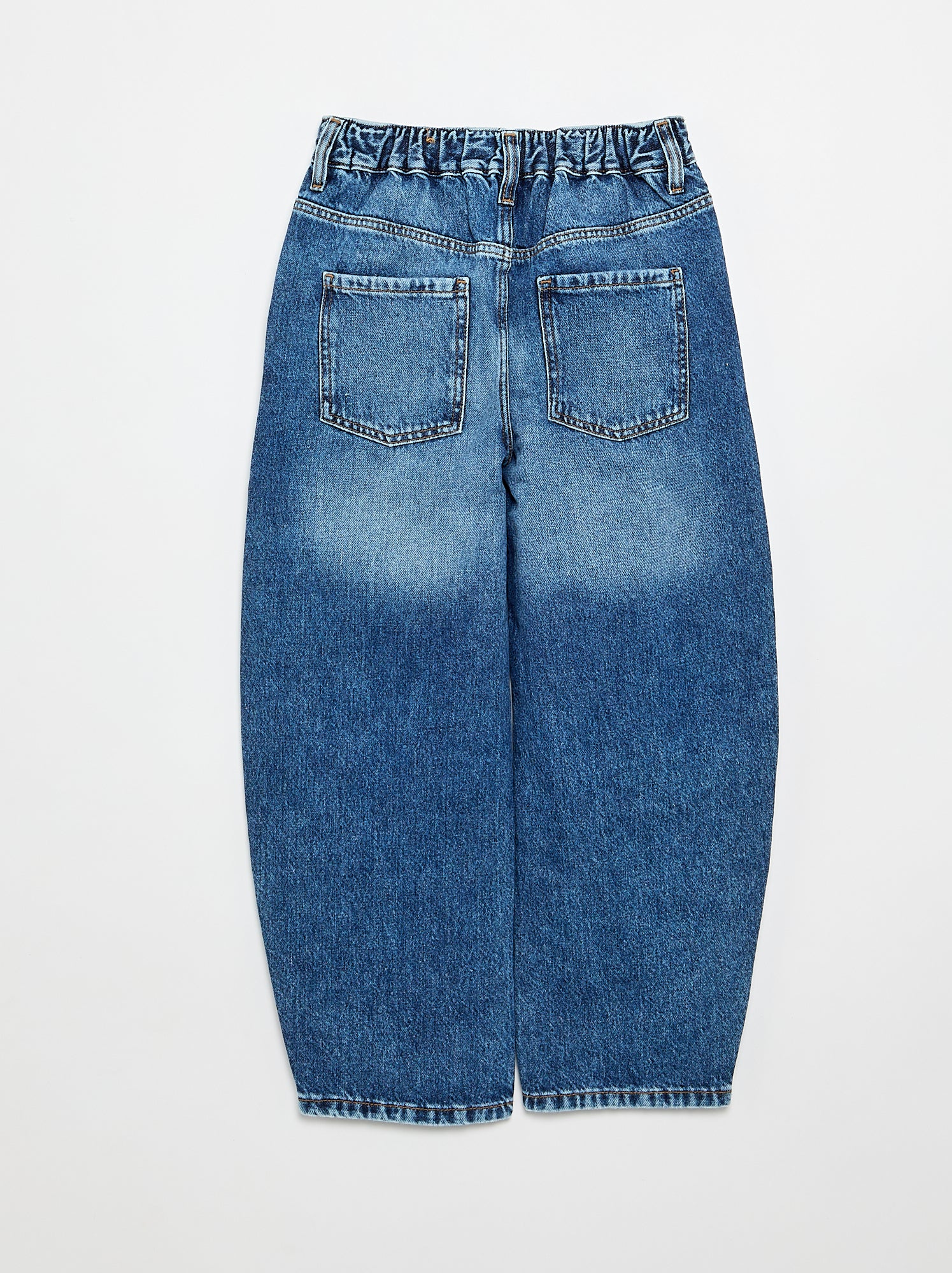 Pantalon en jean large - Bleu (GDN42_2)