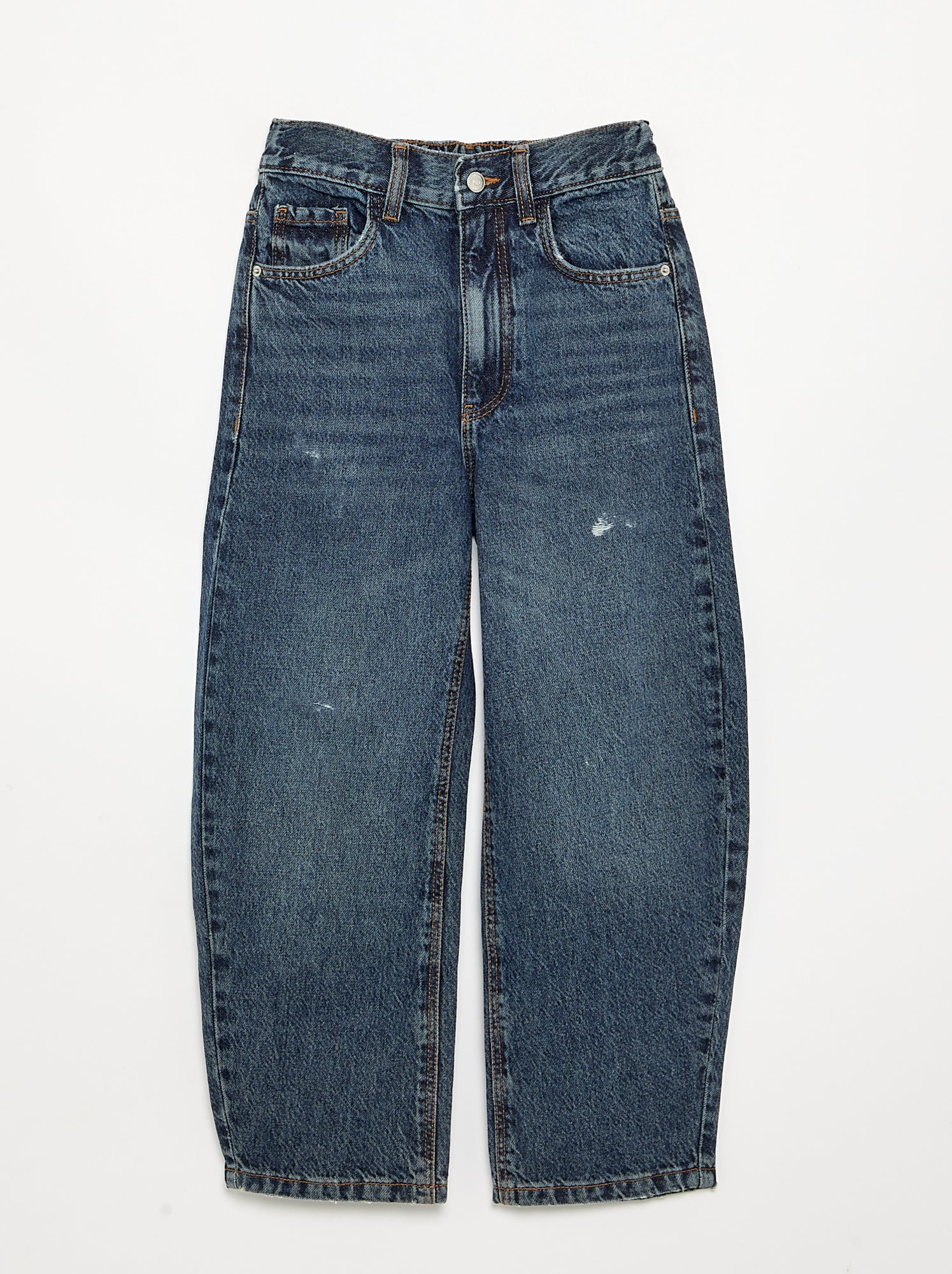 Pantalon en jean large - Bleu (GDN42_3)