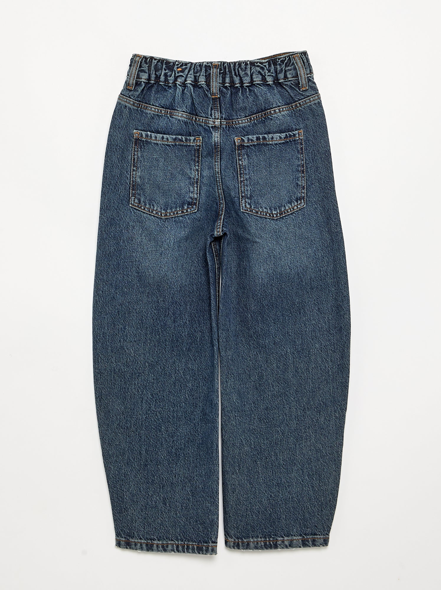 Pantalon en jean large - Bleu (GDN42_3)
