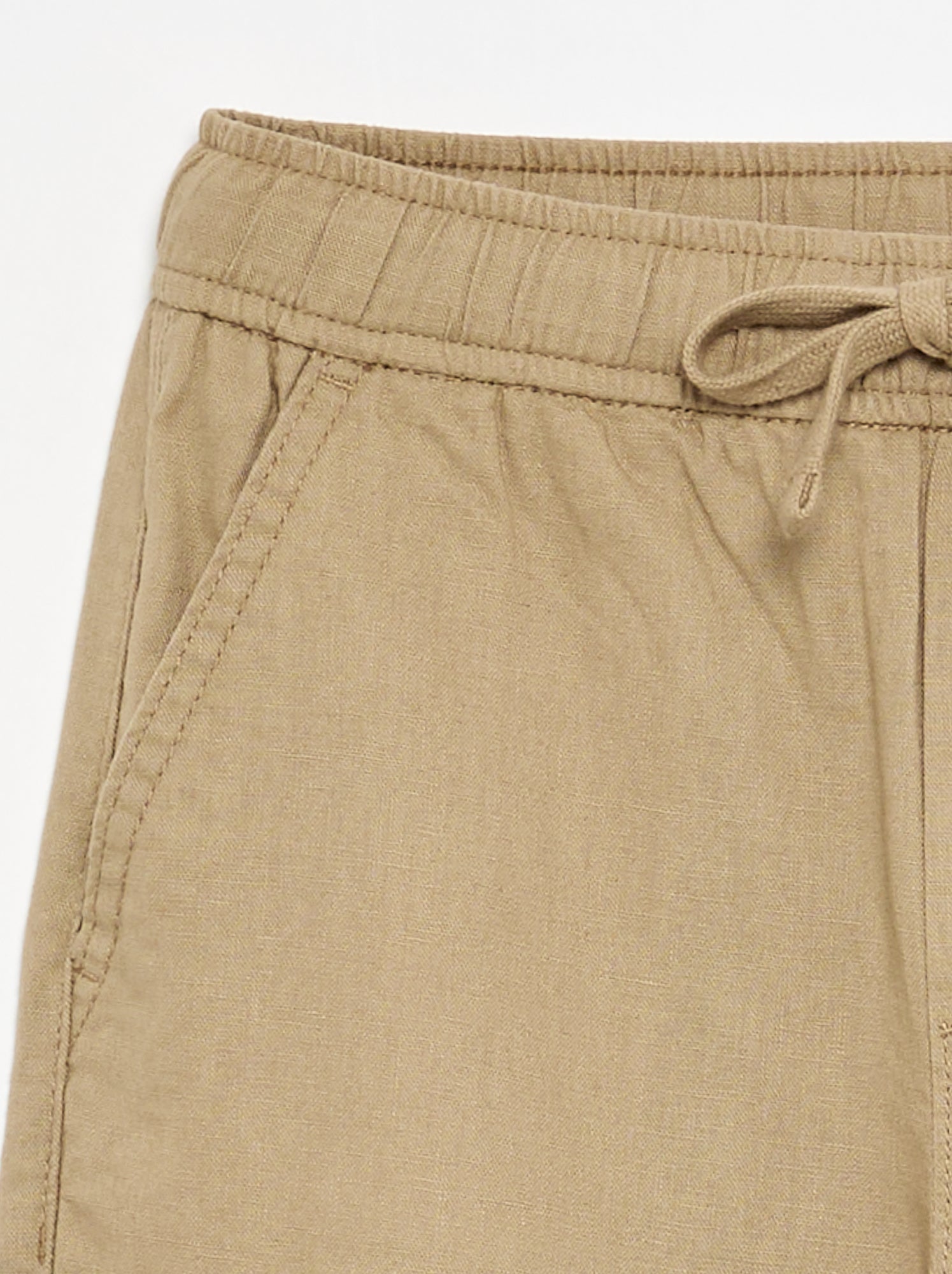 Pantalon en lin et coton - Beige (GEH99_2)