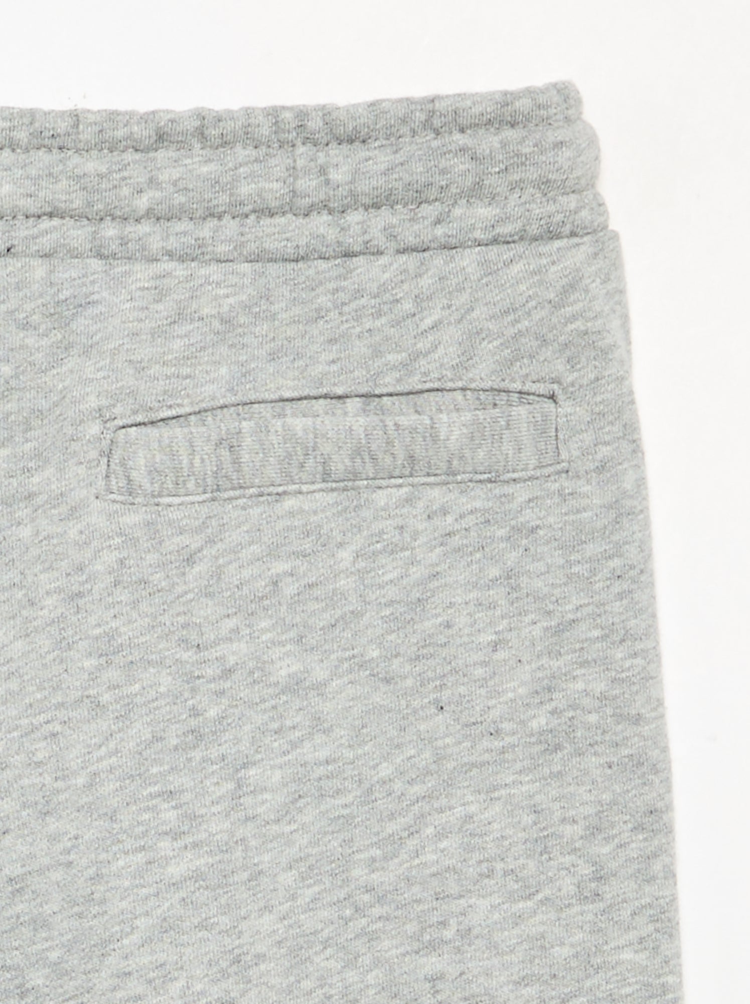 Pantalon en molleton - coupe ajustée - Gris