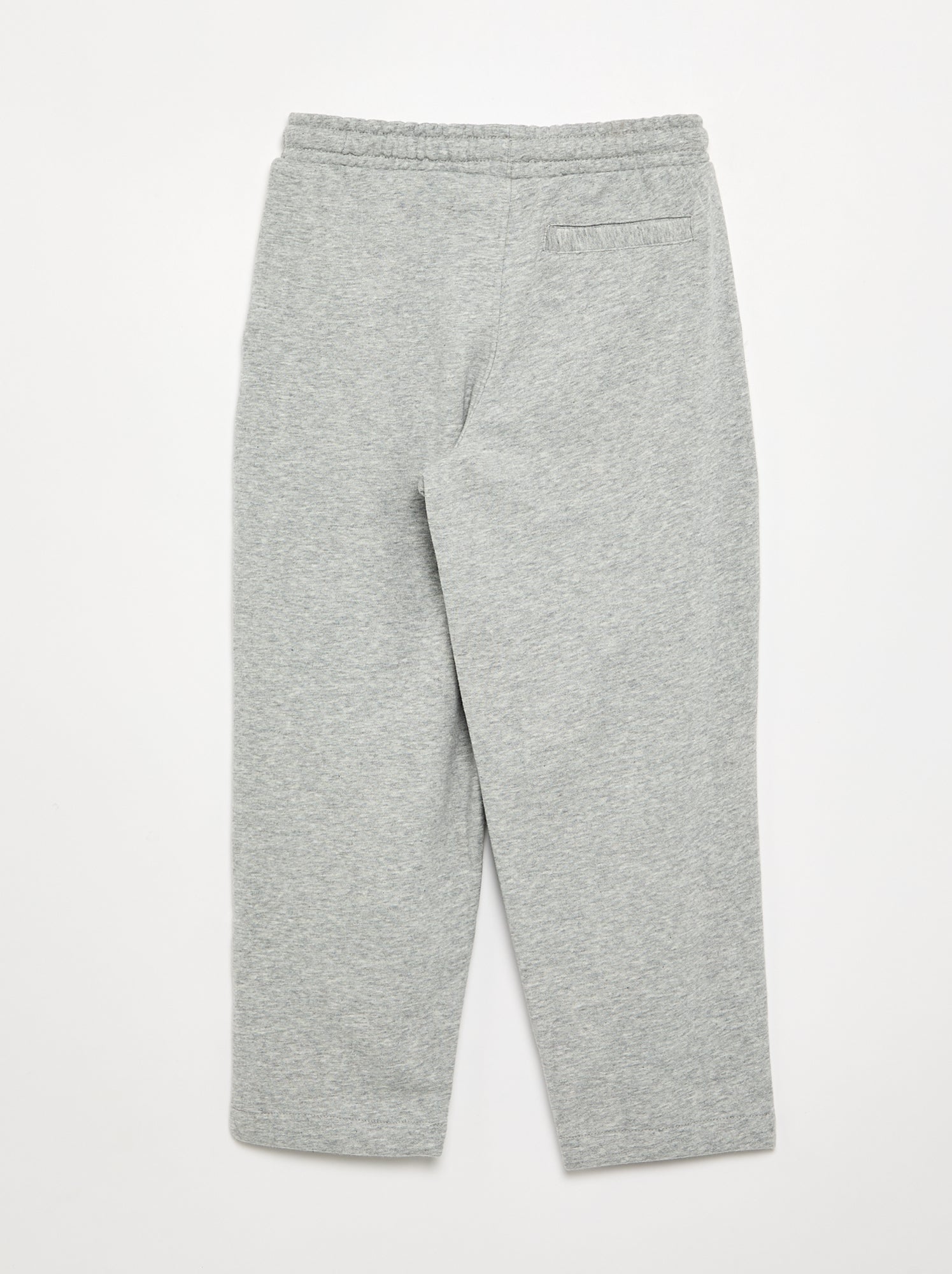 Pantalon forme jogger en twill - coupe confortable - Gris