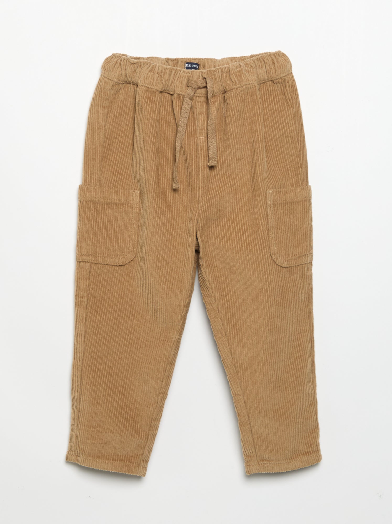 Pantalon en velours côtelé - Beige