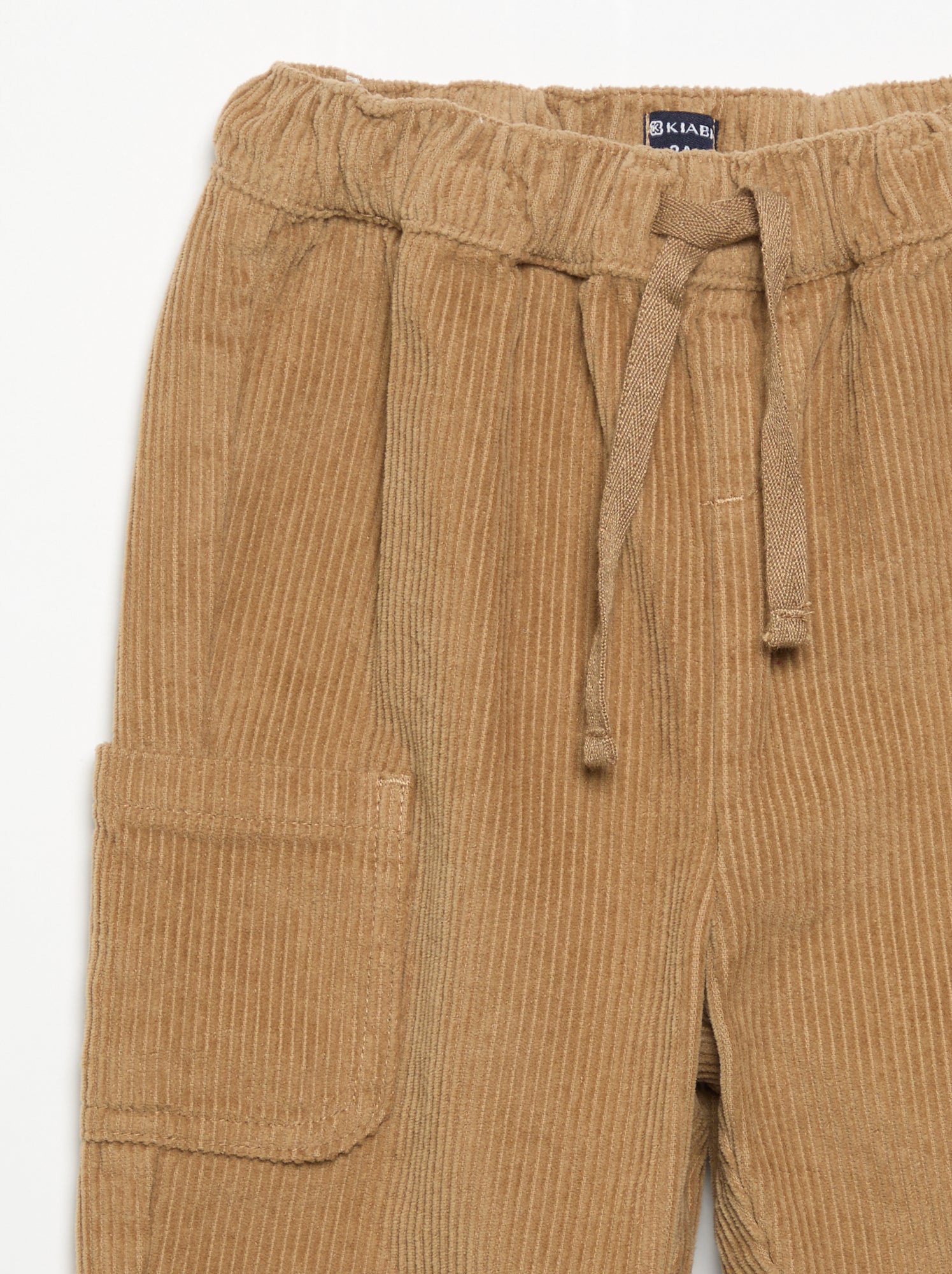 Pantalon en velours côtelé - Beige
