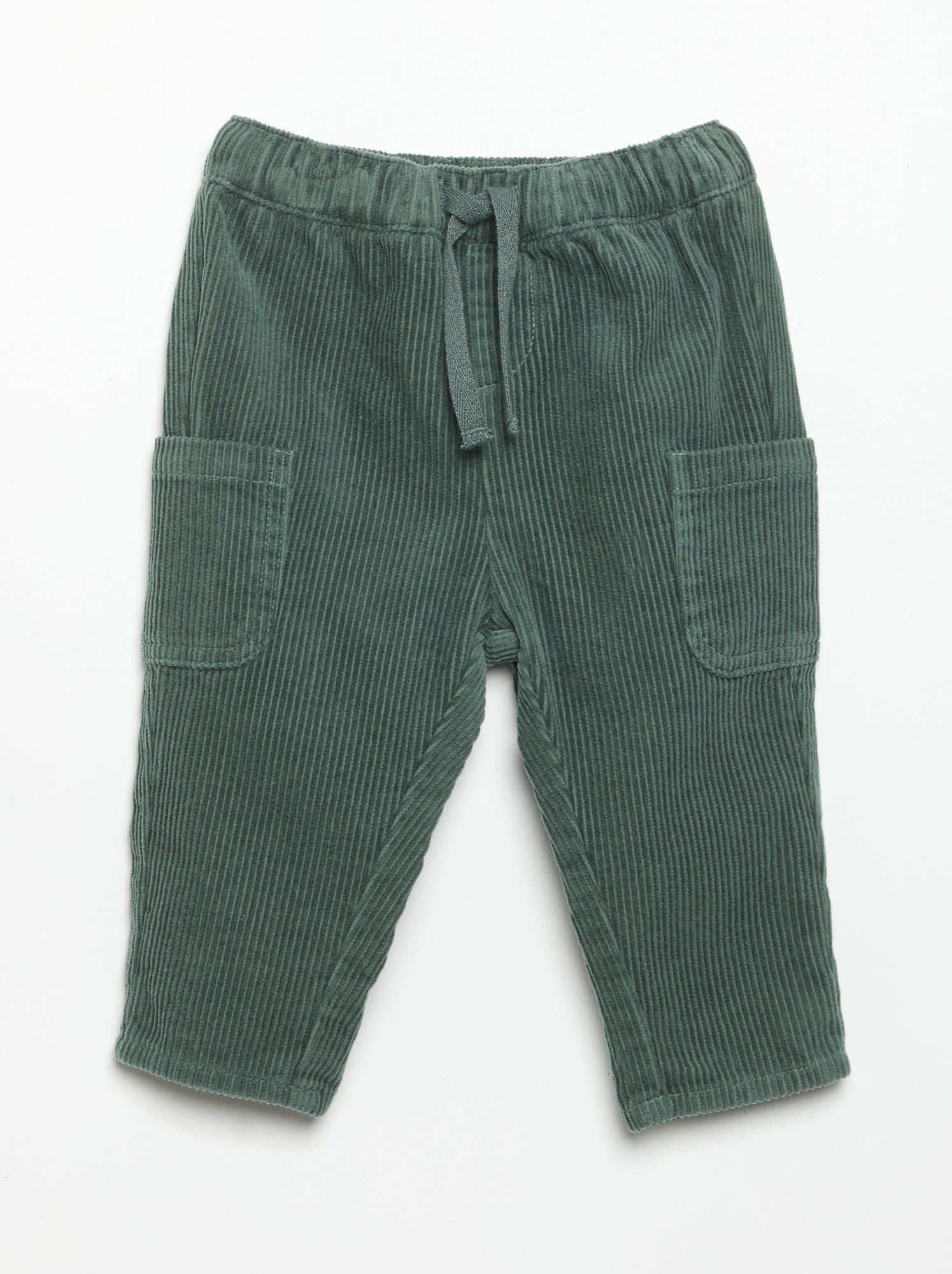 Pantalon en velours côtelé - Vert