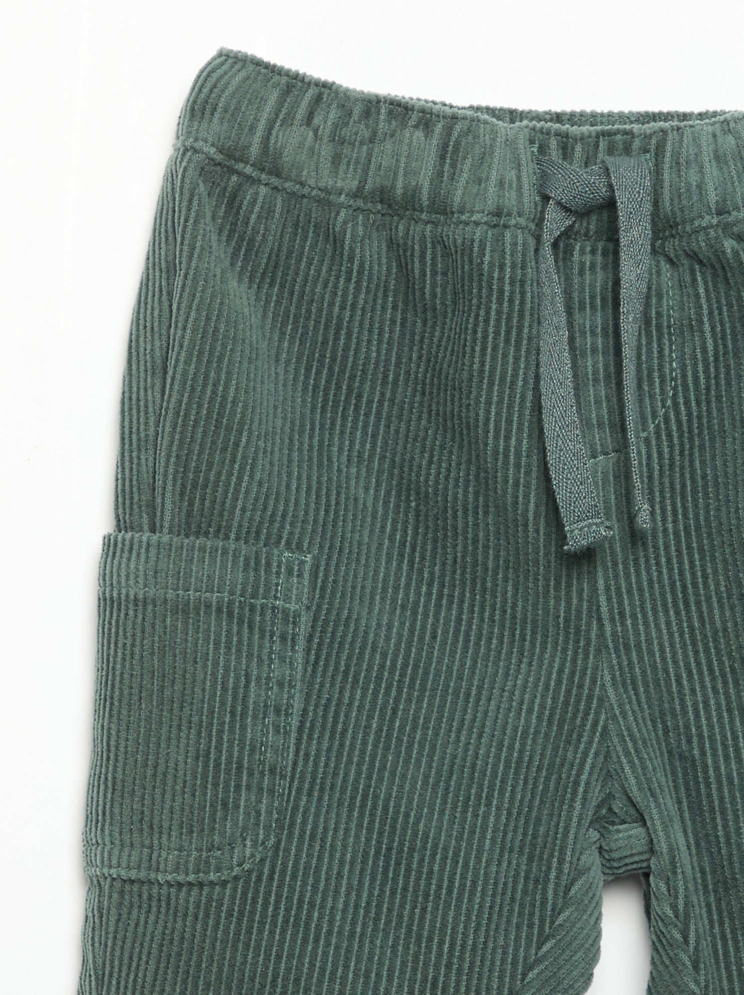 Pantalon en velours côtelé - Vert