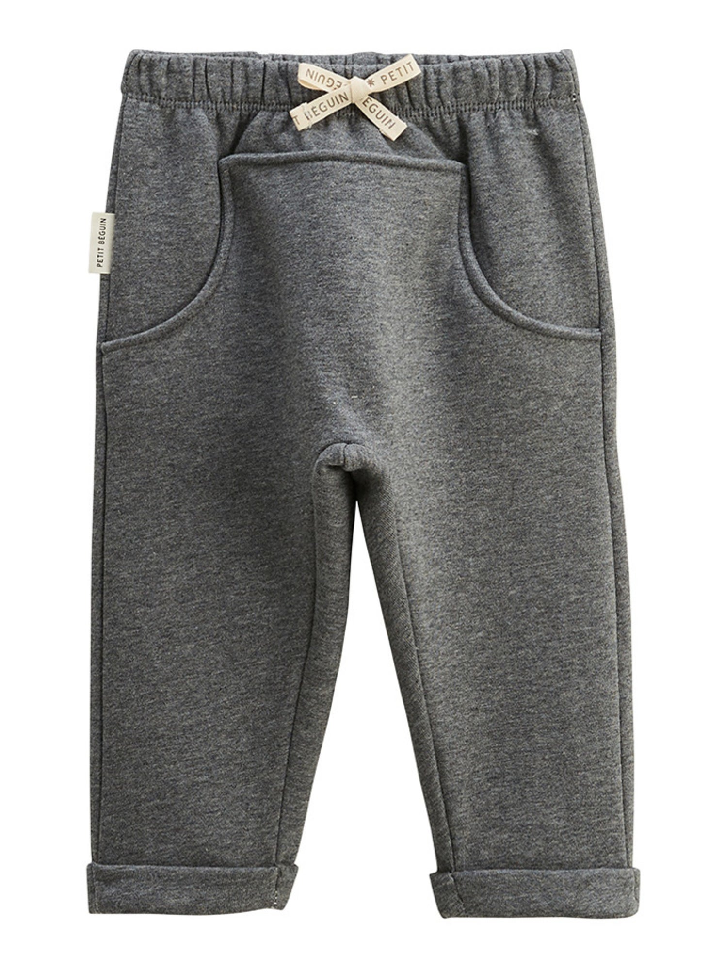 Pantalon enfant en molleton touctouc - Gris