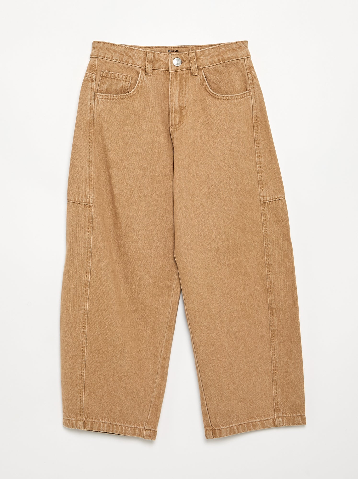 Pantalon forme balloon - Marron
