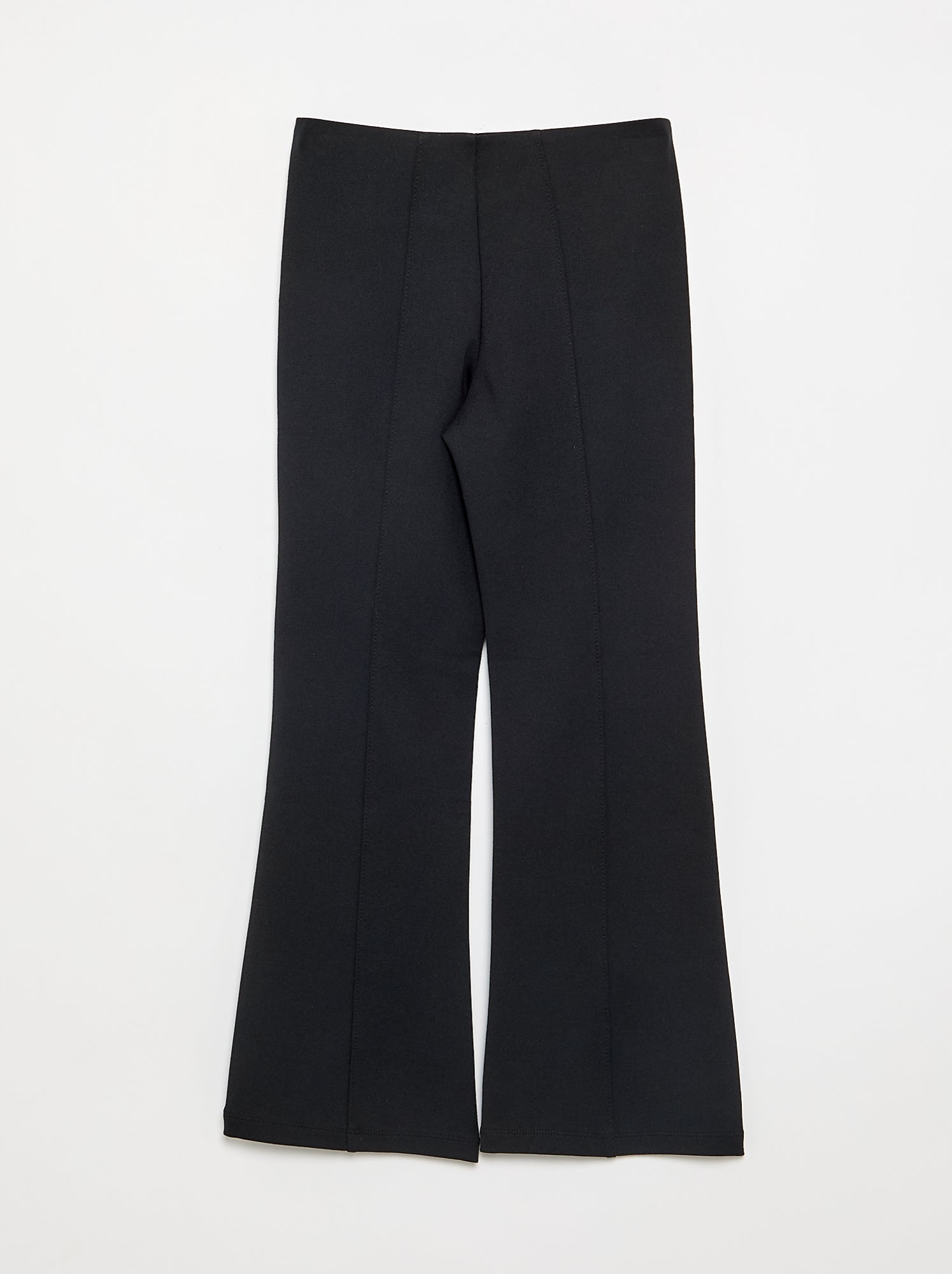 Pantalon forme flare - Noir (GJD68_1)