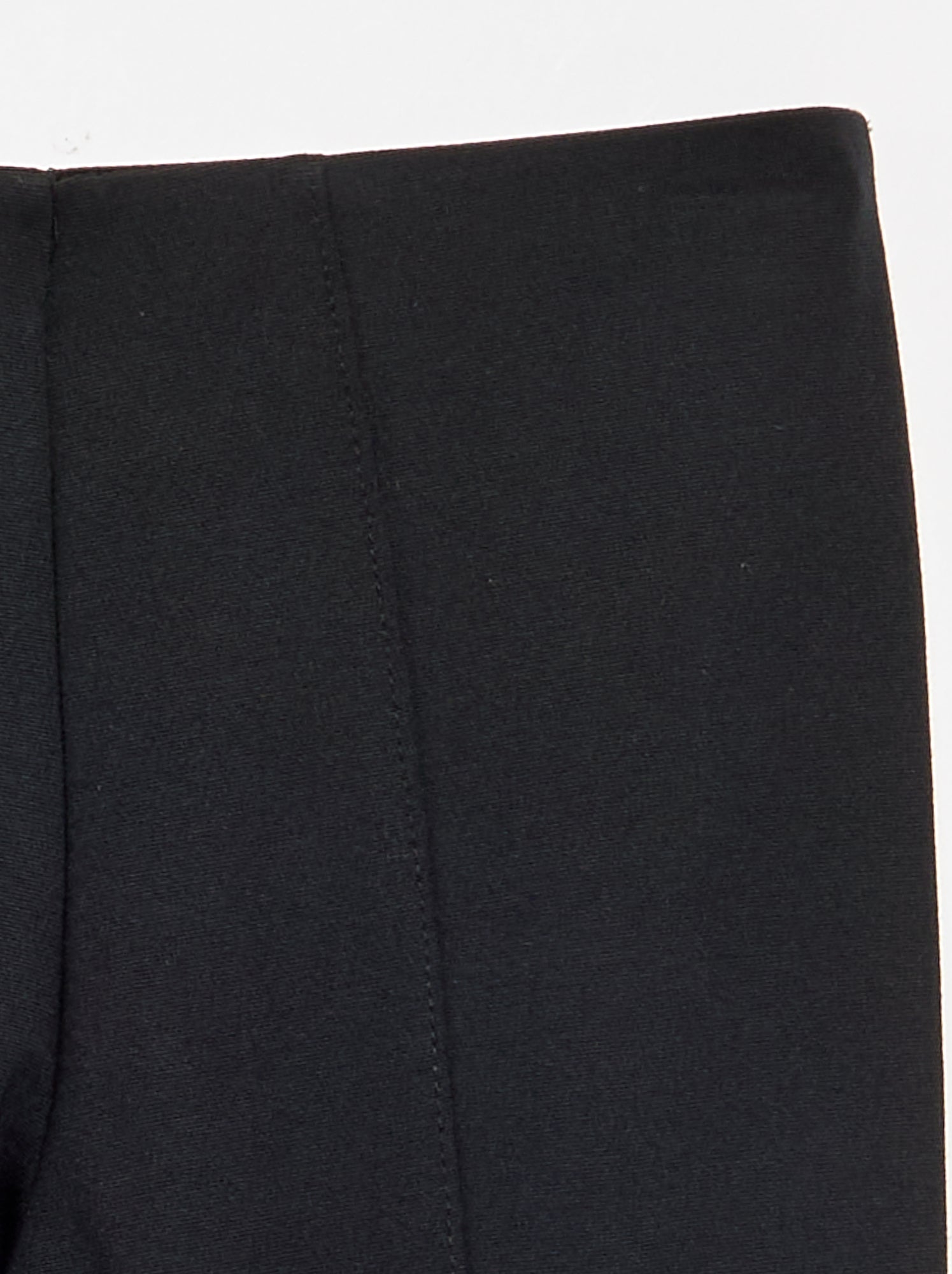 Pantalon forme flare - Noir (GJD68_1)