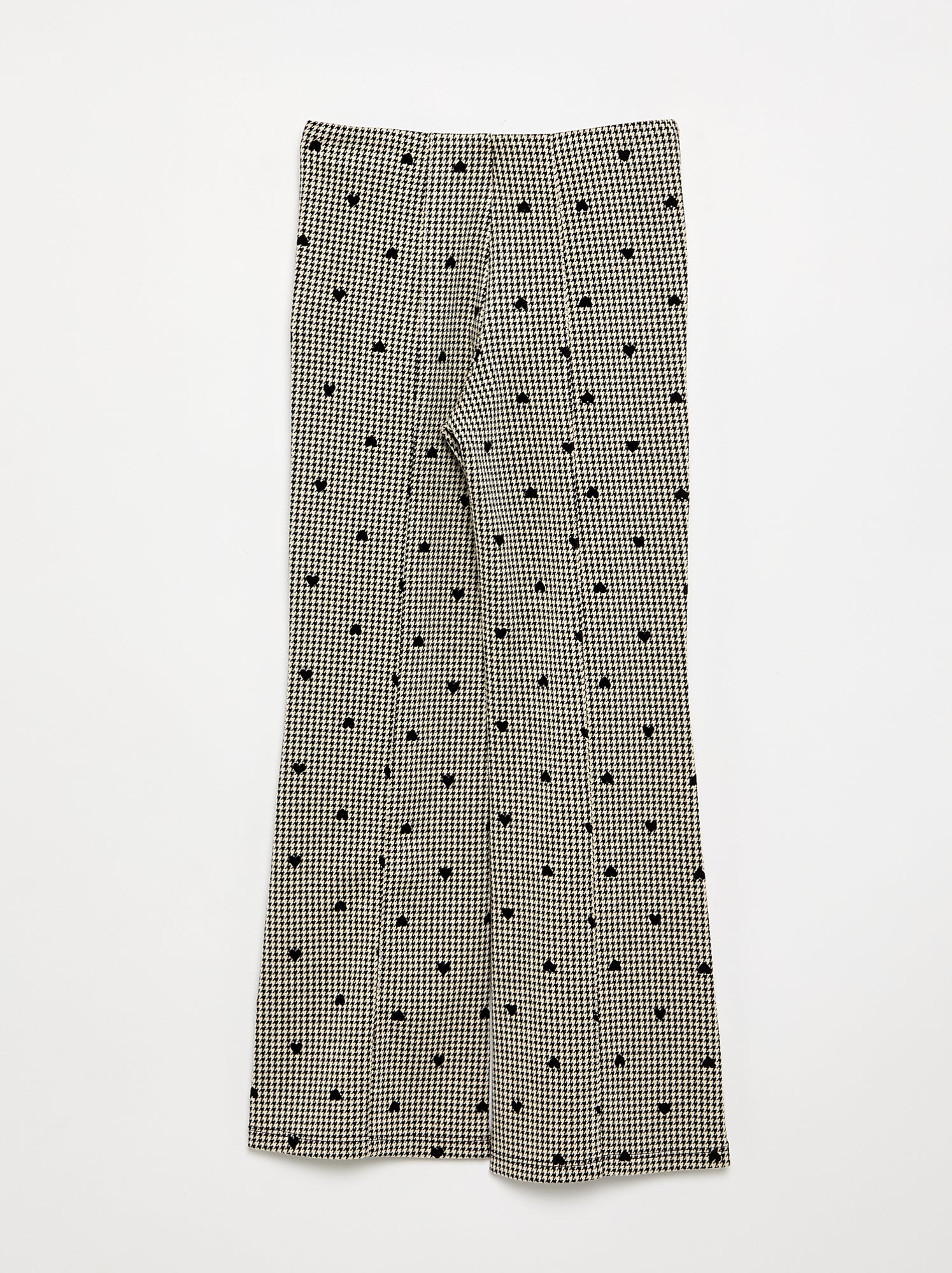 Pantalon forme flare - Noir (GJD68_3)