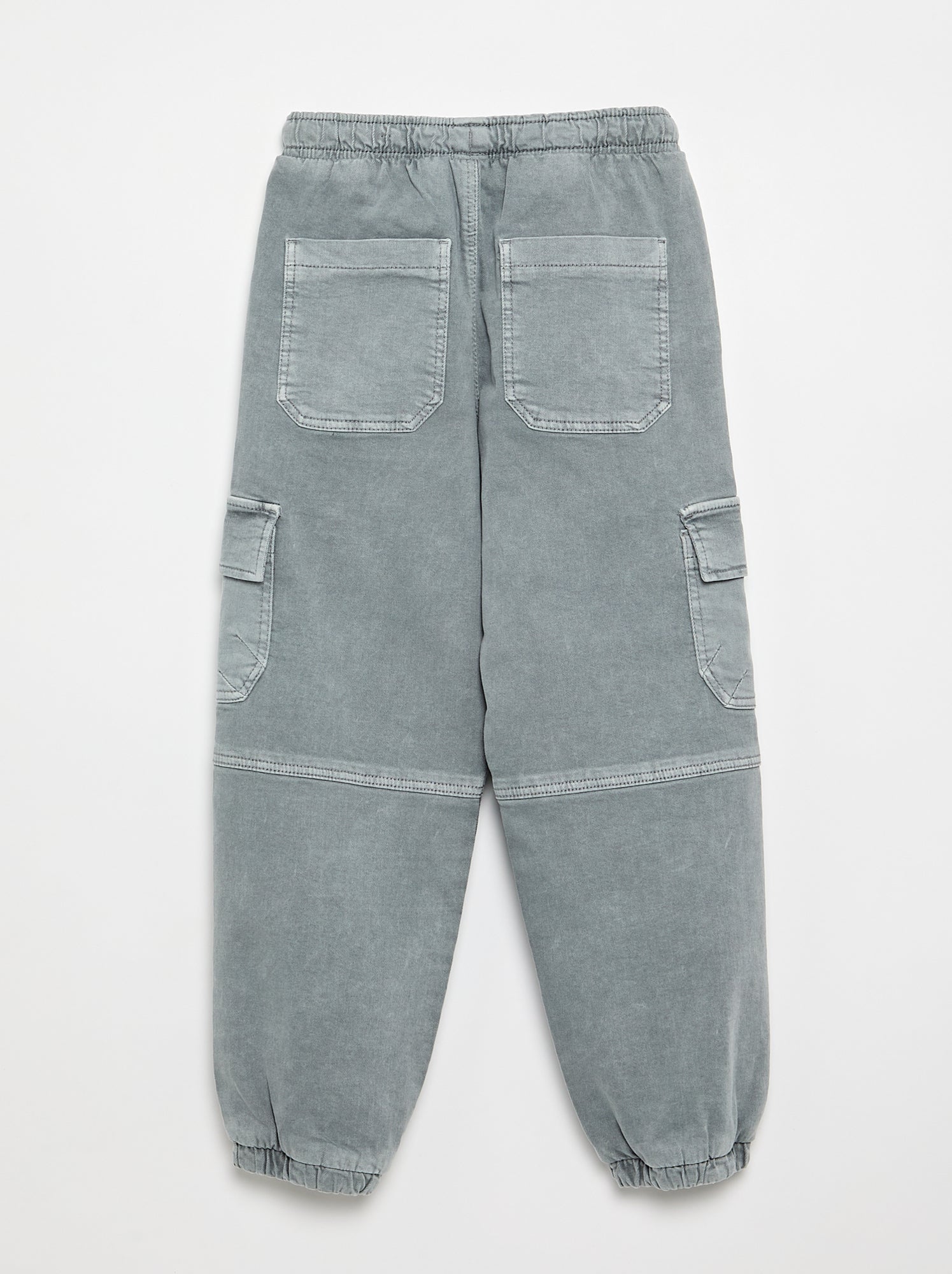 Pantalon forme jogging - Gris