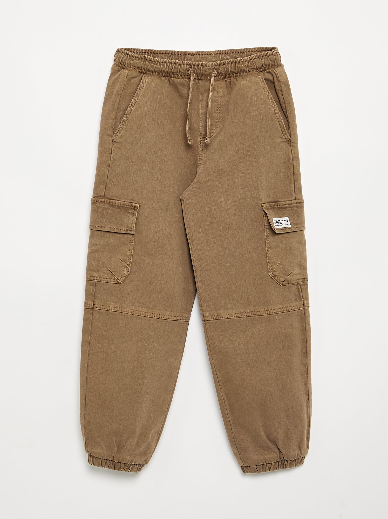 Pantalon forme jogging - Marron (FYR25_3)