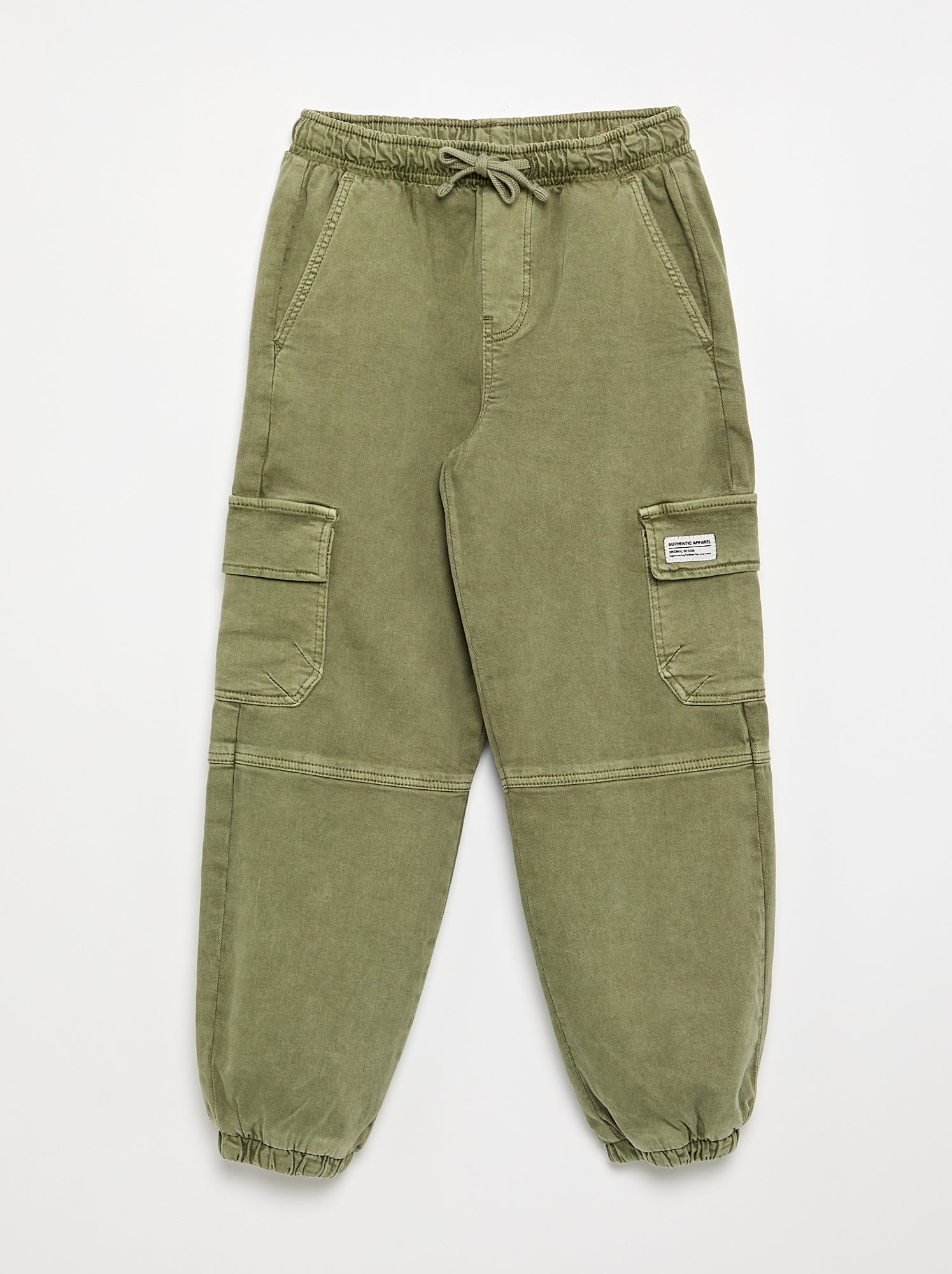 Pantalon forme jogging - Vert (FYR25_1)